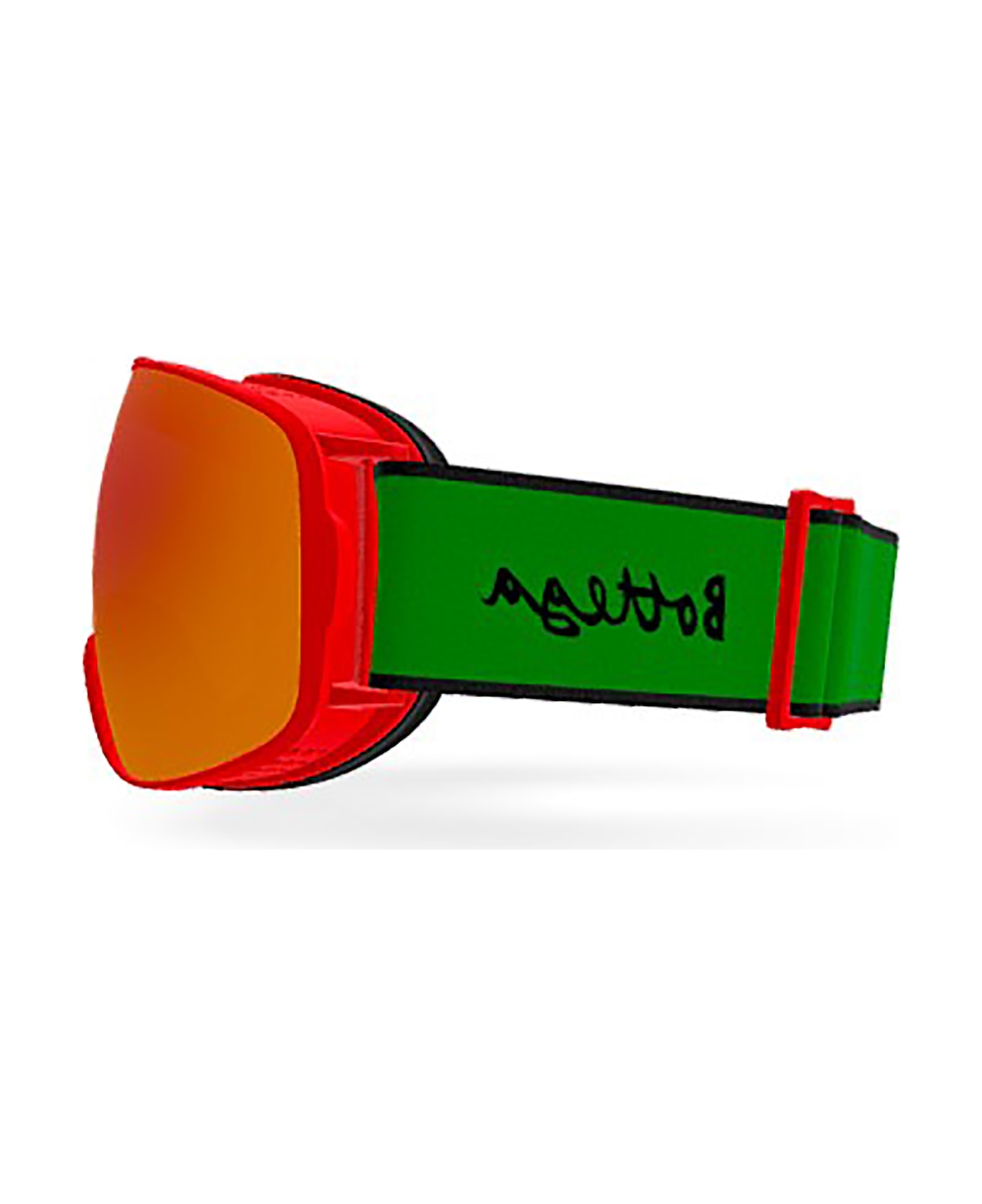 Bottega Veneta Eyewear 1d9w4fn0a - Metal Mask geometric frame SP0008 sunglasses