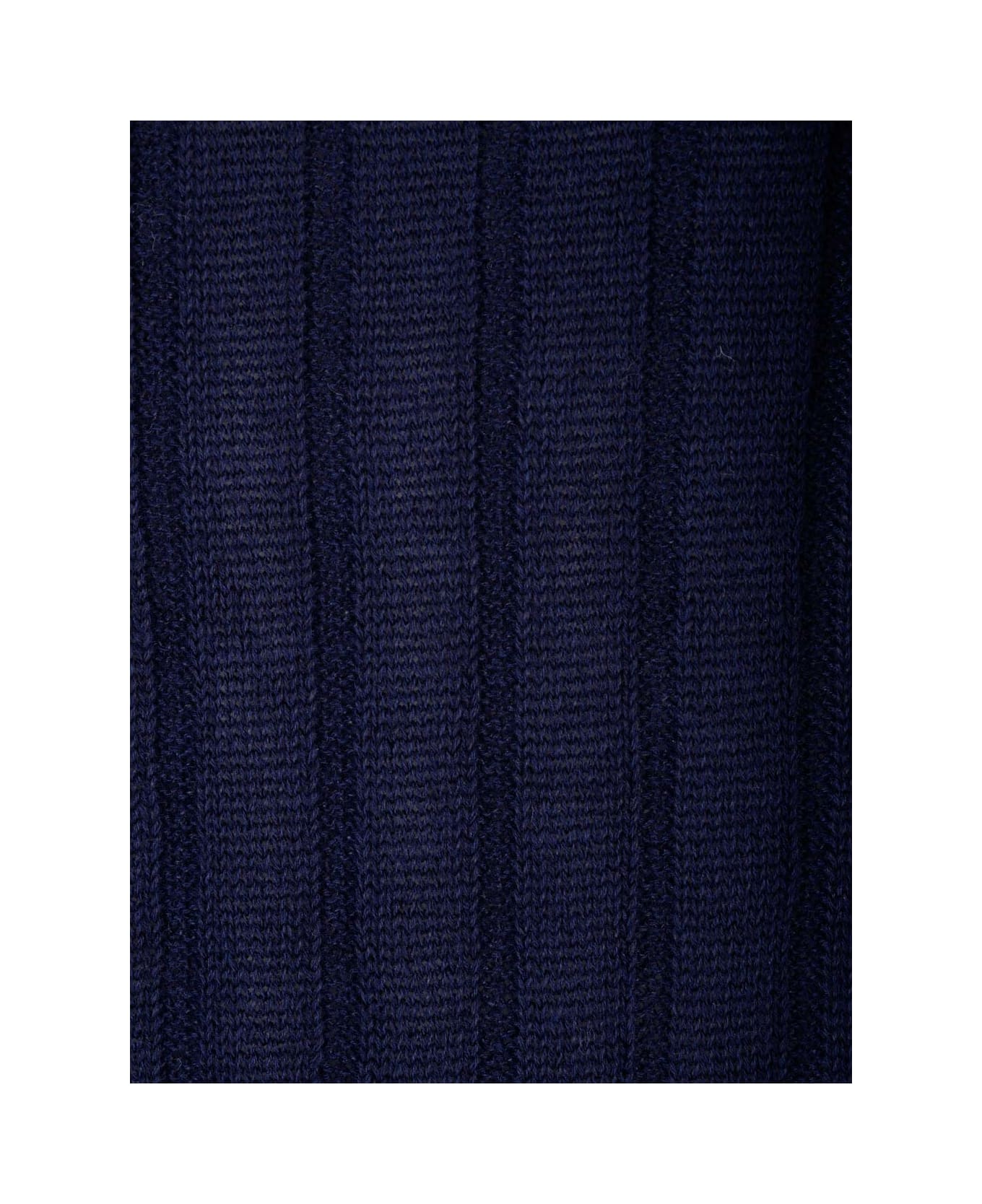 Brunello Cucinelli Cotton And Linen Sweater - Blue ニットウェア