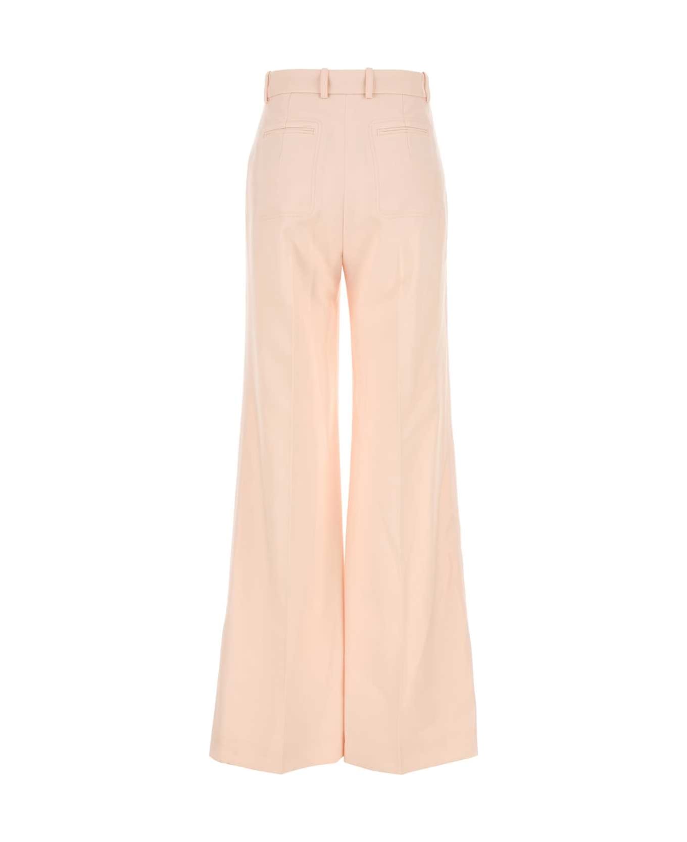 パンツ CHLOE LIGHT PINK WOOL PANT Chloé Light Pink Wool Pant | italist