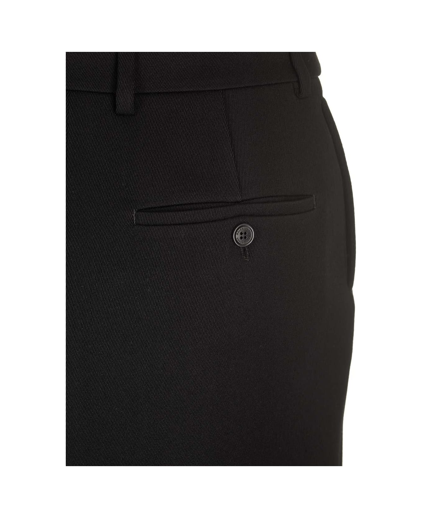 Balenciaga Long Wool Skirt - Black スカート