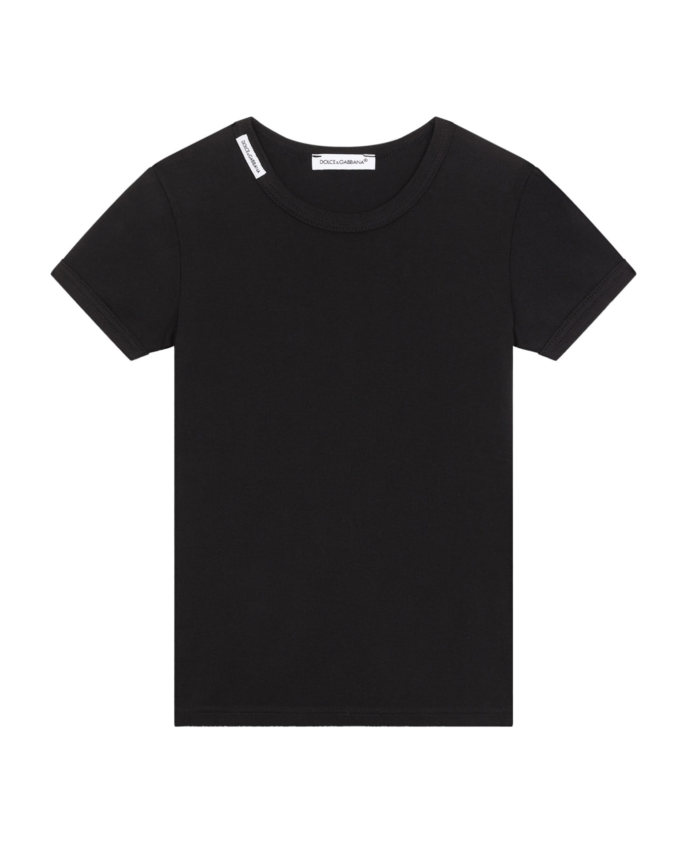 Dolce & Gabbana Cotton T-shirt - Back アンダーウェア