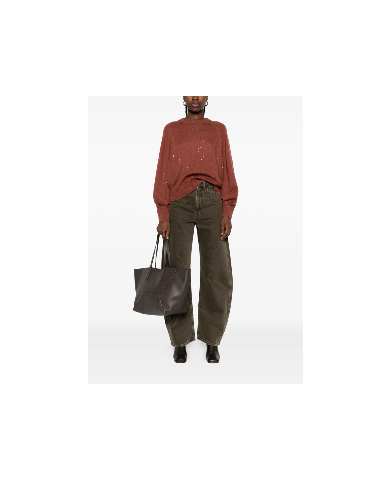 Brunello Cucinelli Sweater - BROWN