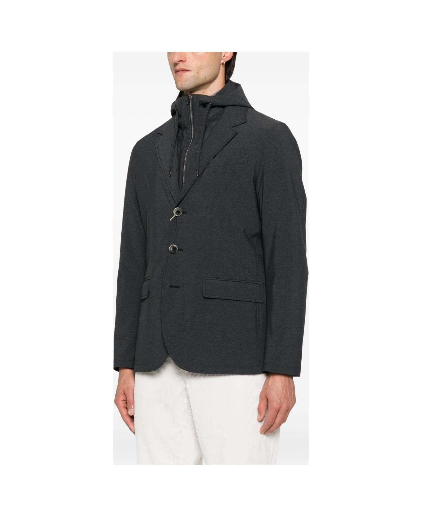 Herno Nylon Jacket - Grey