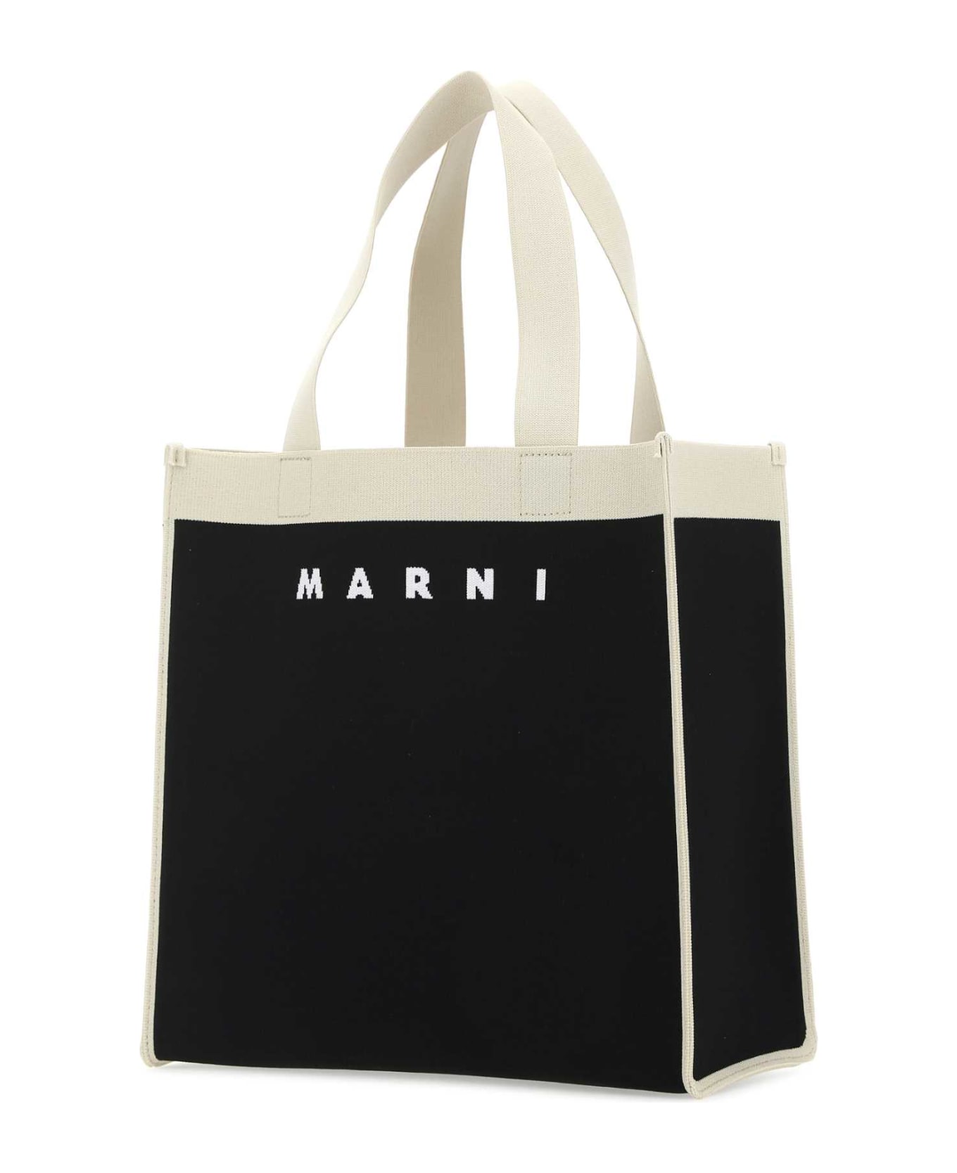 Marni Two-tone Fabric Medium Shopping Bag - ZO197