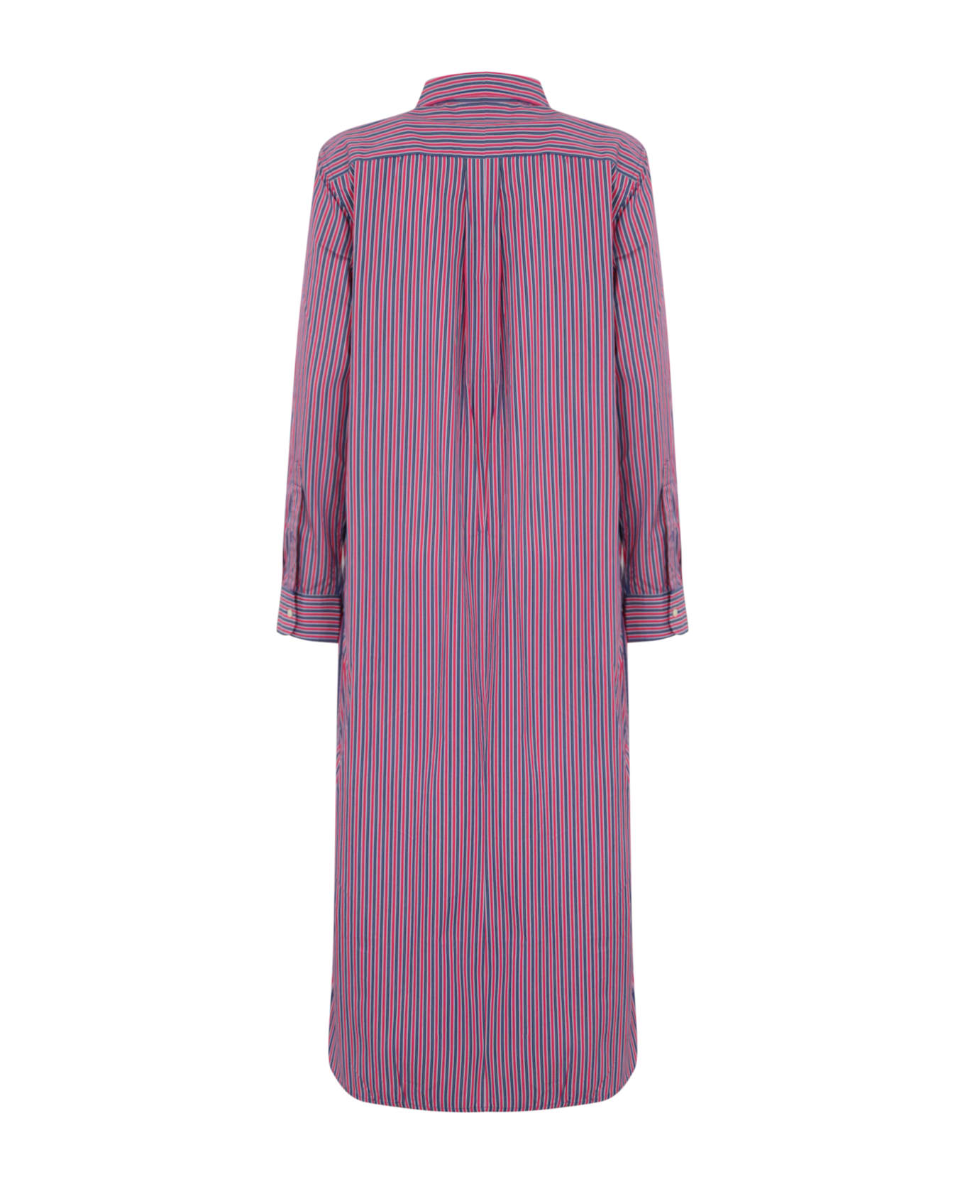 Polo Ralph Lauren Striped Cotton Tunic Dress - Multicolor