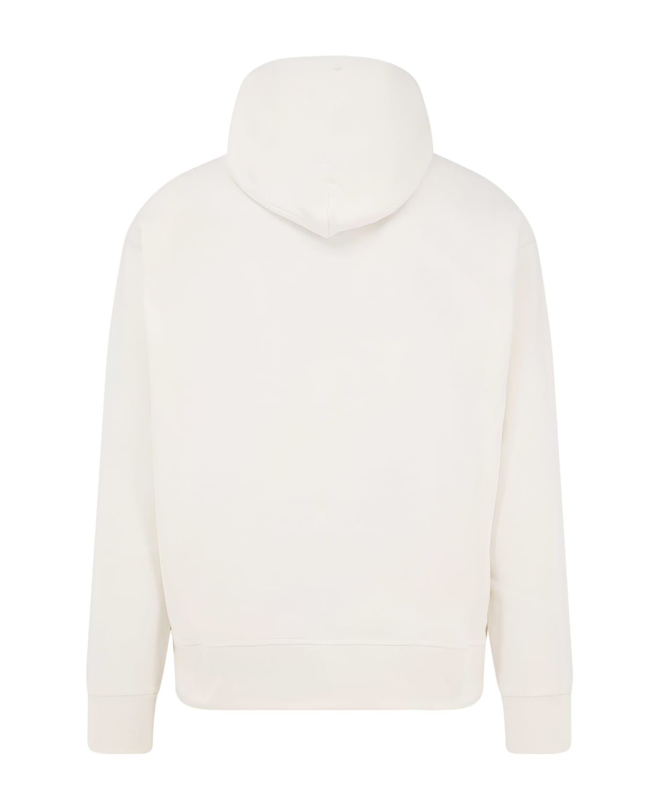 Moncler Grenoble Cotton Hooded Sweatshirt - White