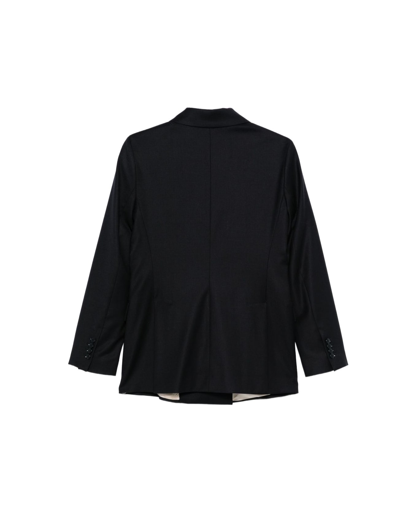 Barena Double-breasted Jackets In Blue - Navy