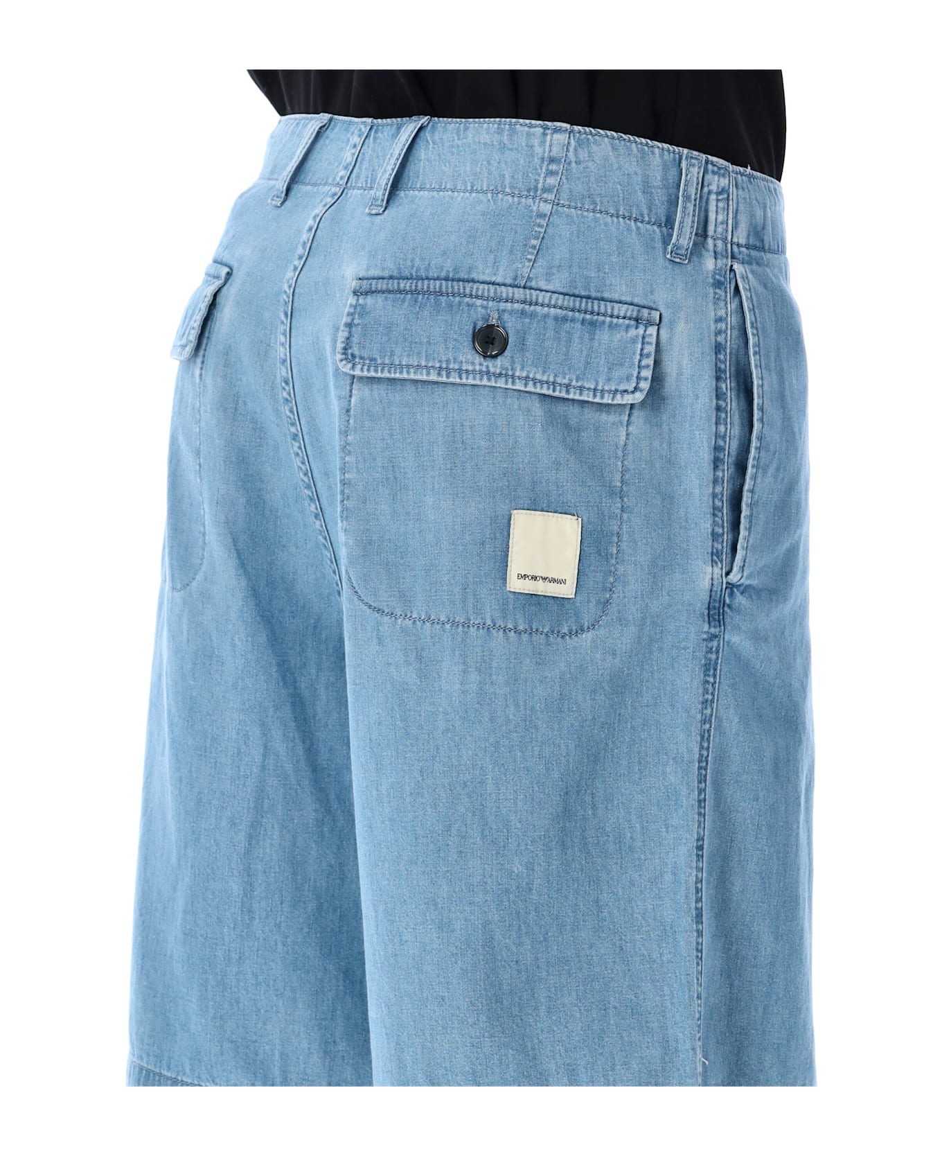 Emporio Armani Denim Bermuda
