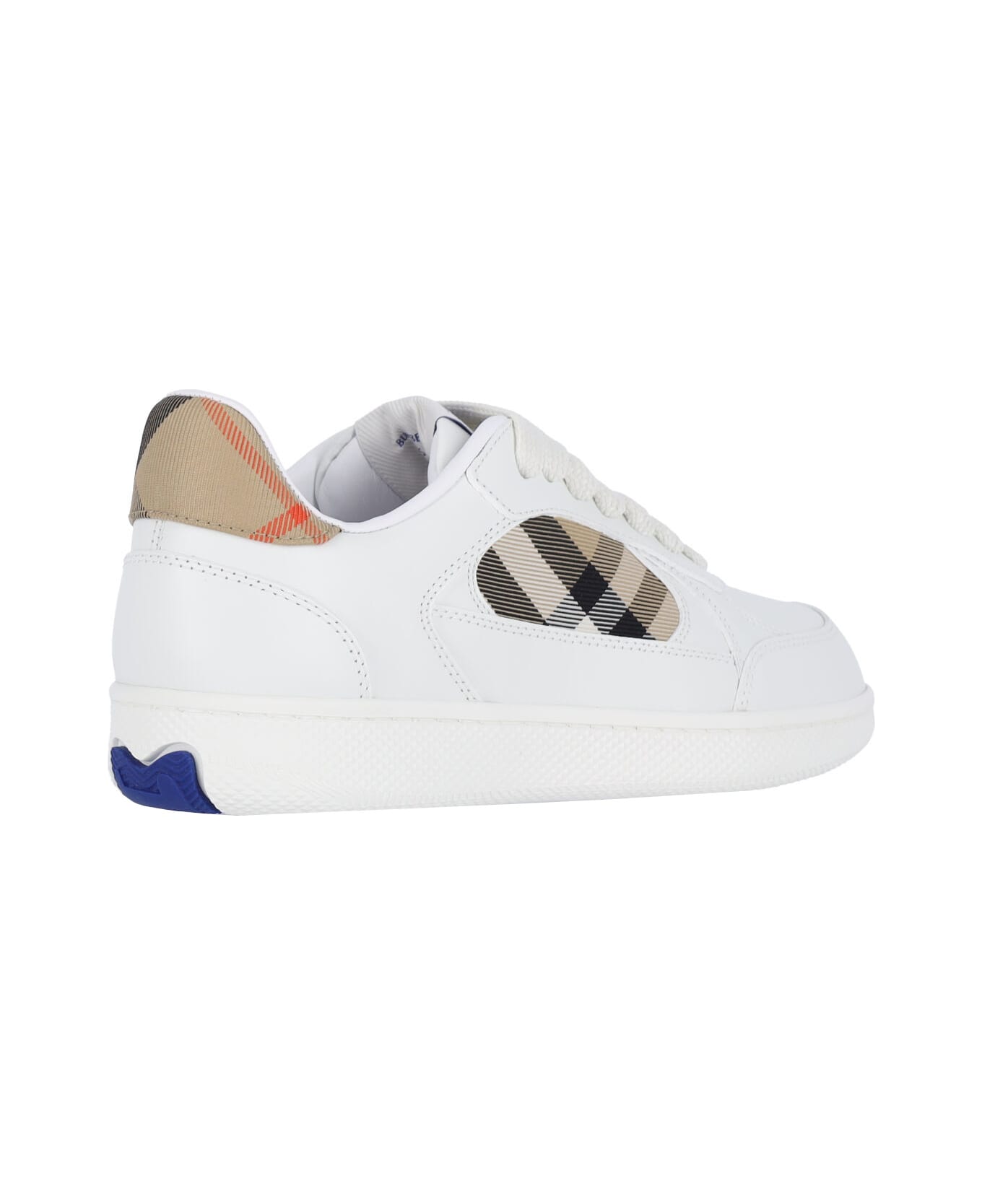 Burberry 
terrace
 Sneakers - White Sand Ip Chk