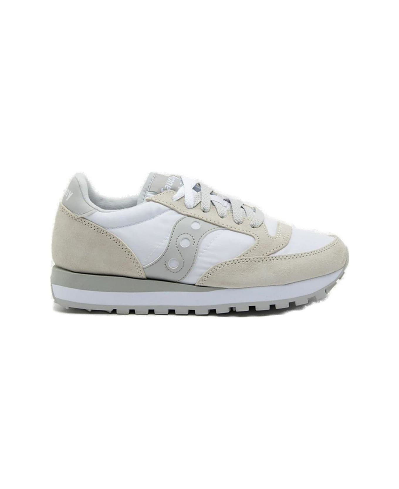 Saucony Jazz Original Lace-up Sneakers - White/grey スニーカー