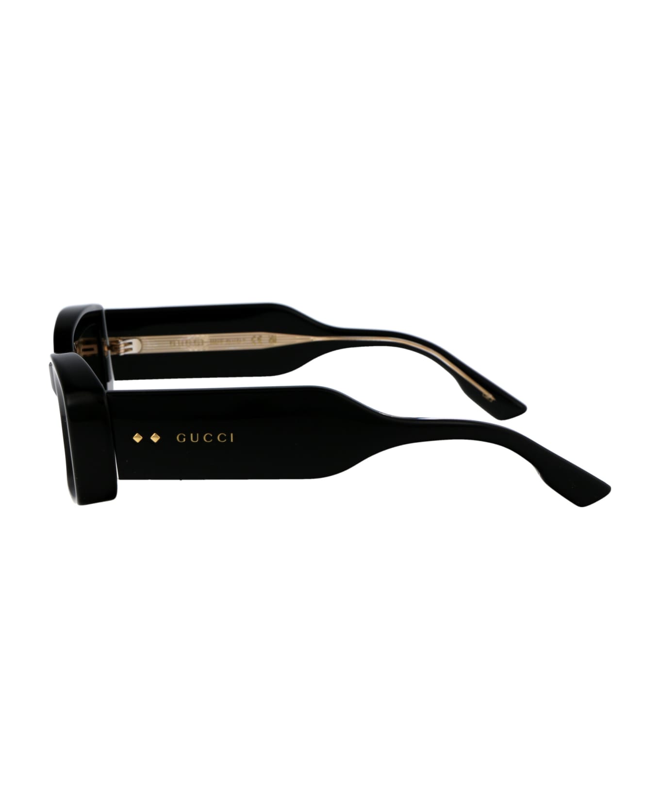 Gucci Eyewear Gg1528s Sunglasses - 001 BLACK BLACK GREY サングラス