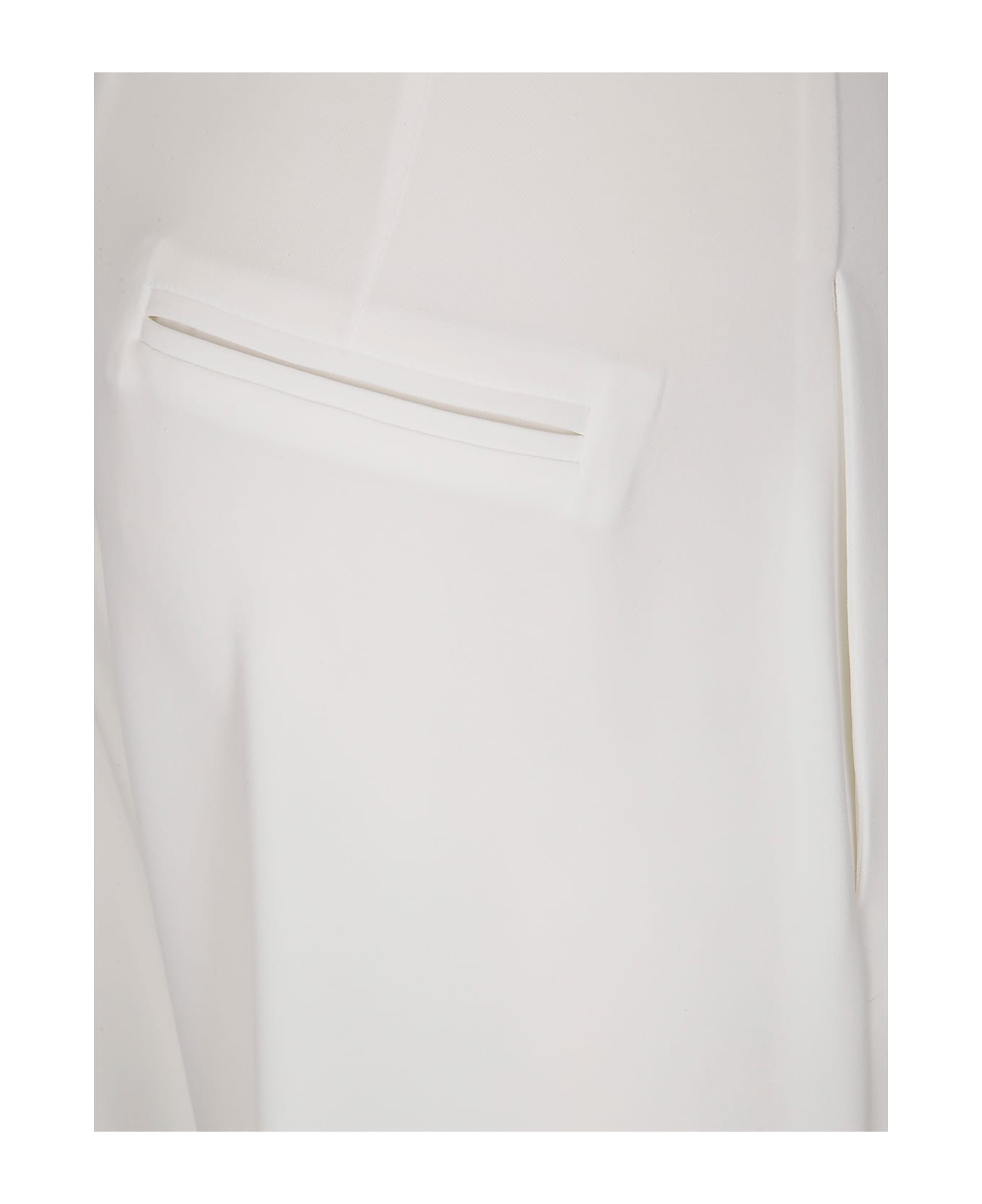 Stefano Mortari Wide Pants - WHITE