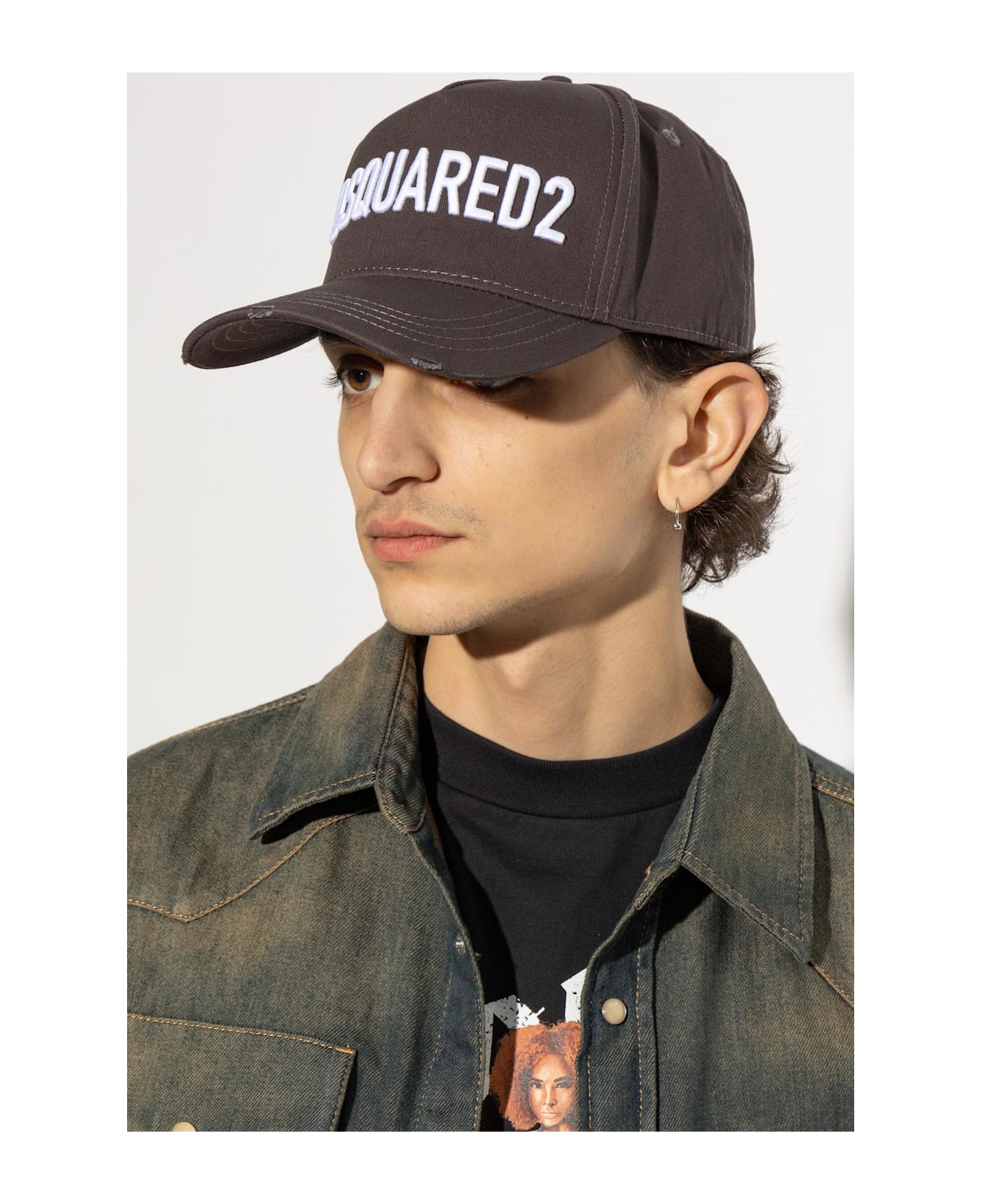 Dsquared2 Baseball Cap Dsquared2 - BLACK