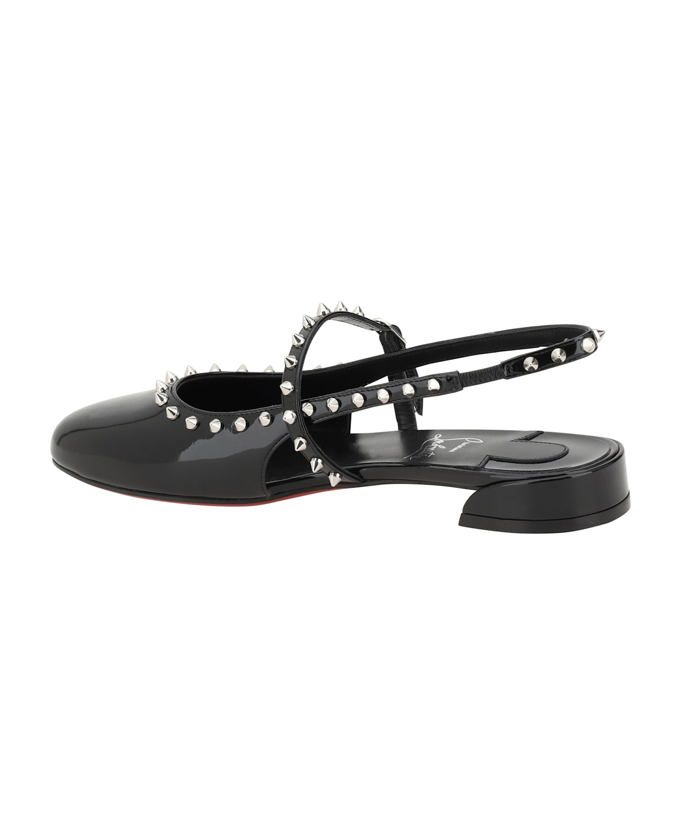 Christian Louboutin Sweet Janispikes Pumps - Black/lin Black
