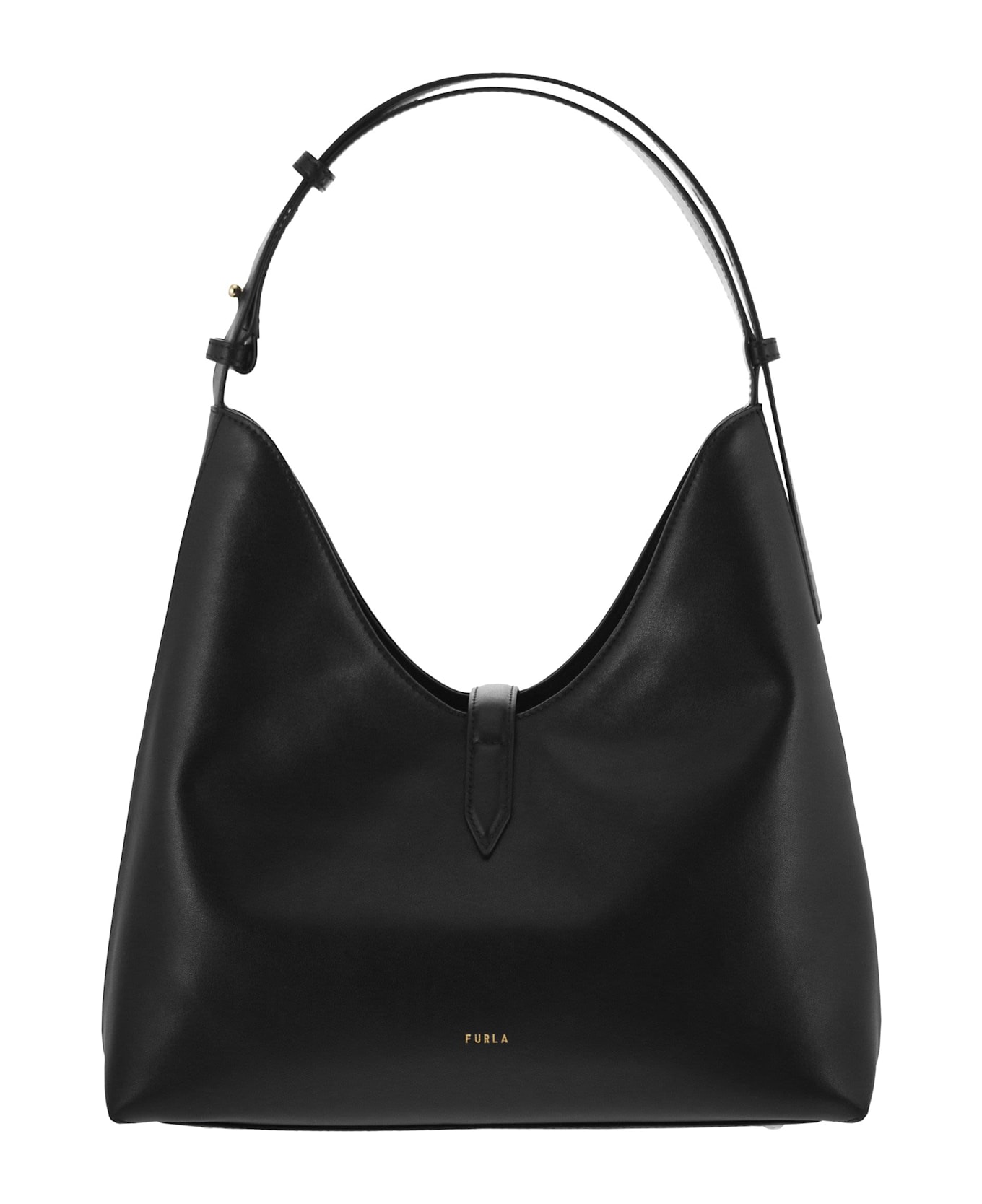 Furla Hobo Goccia Bag - Black