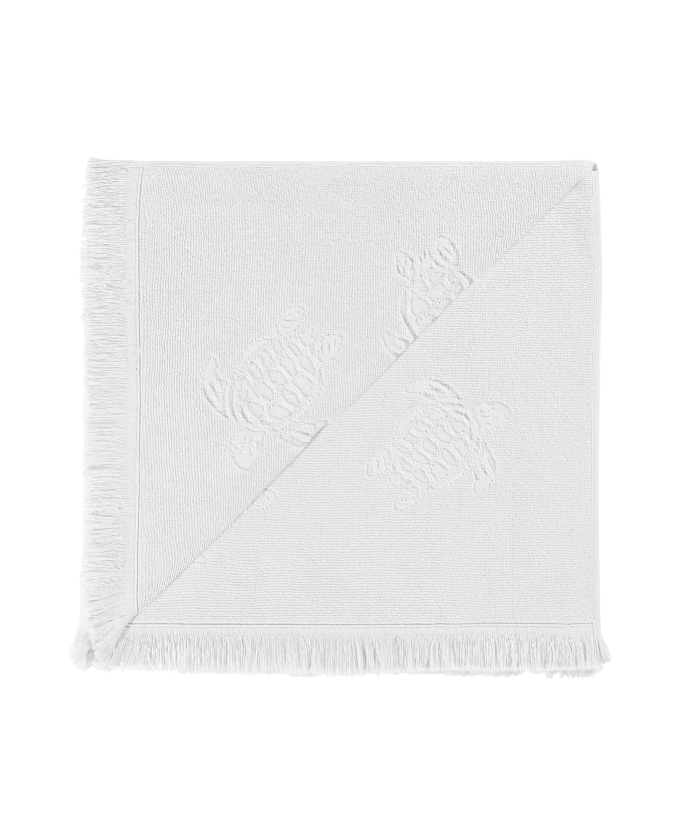 Vilebrequin Santah Beach Towel - WHITE