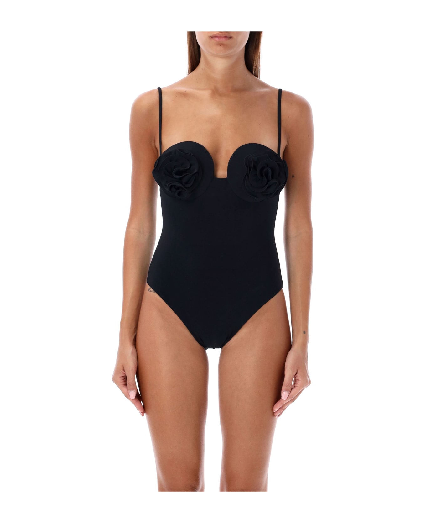 Magda Butrym Swimsuit 01 - BLACK