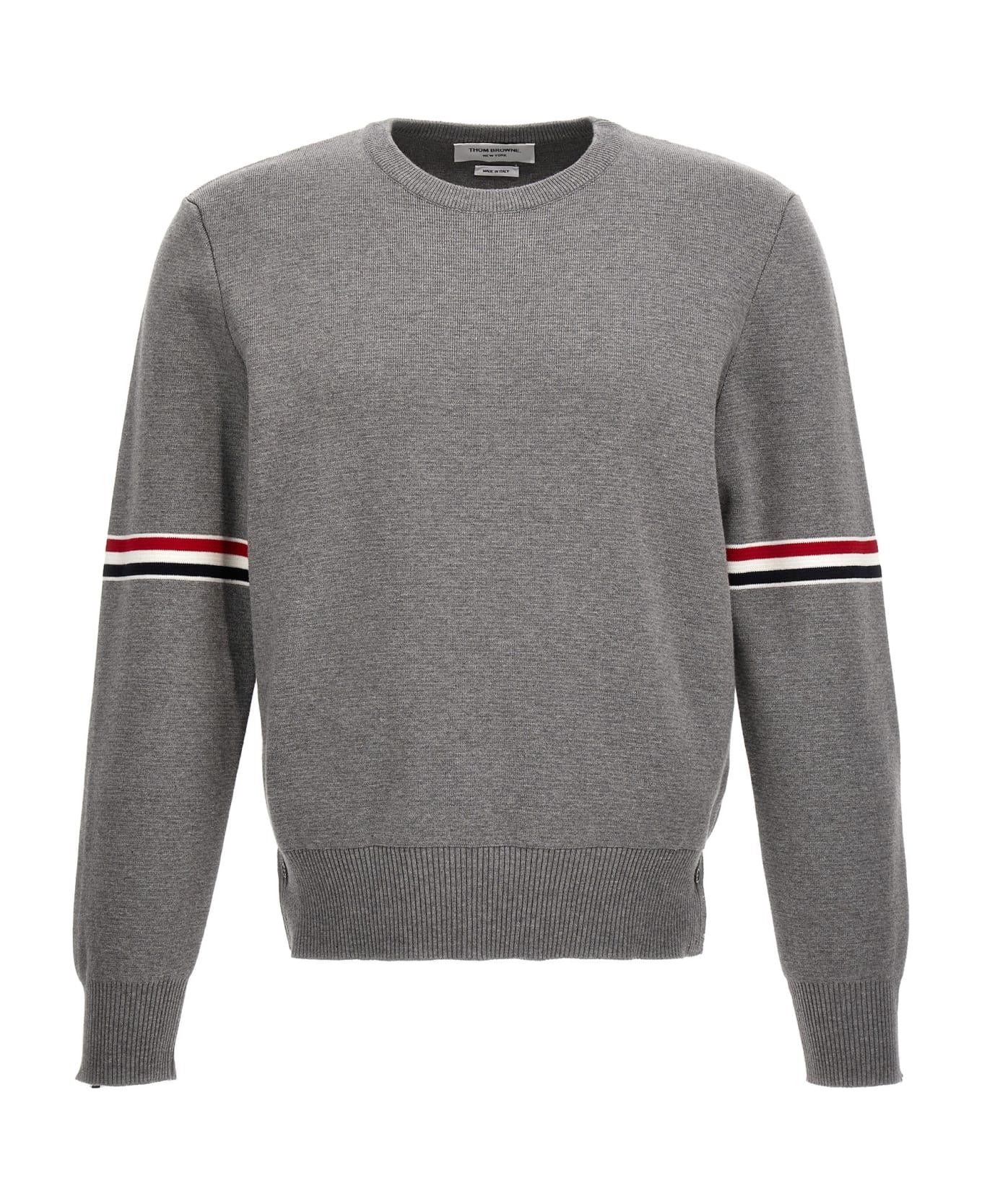 Thom Browne Classic Sweater - Light Grey
