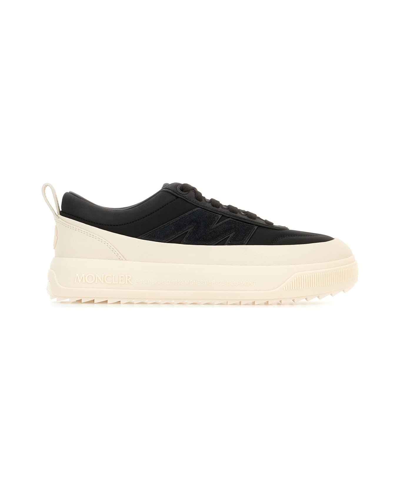 Moncler Two-tone Fabric Altive Sneakers - Nero
