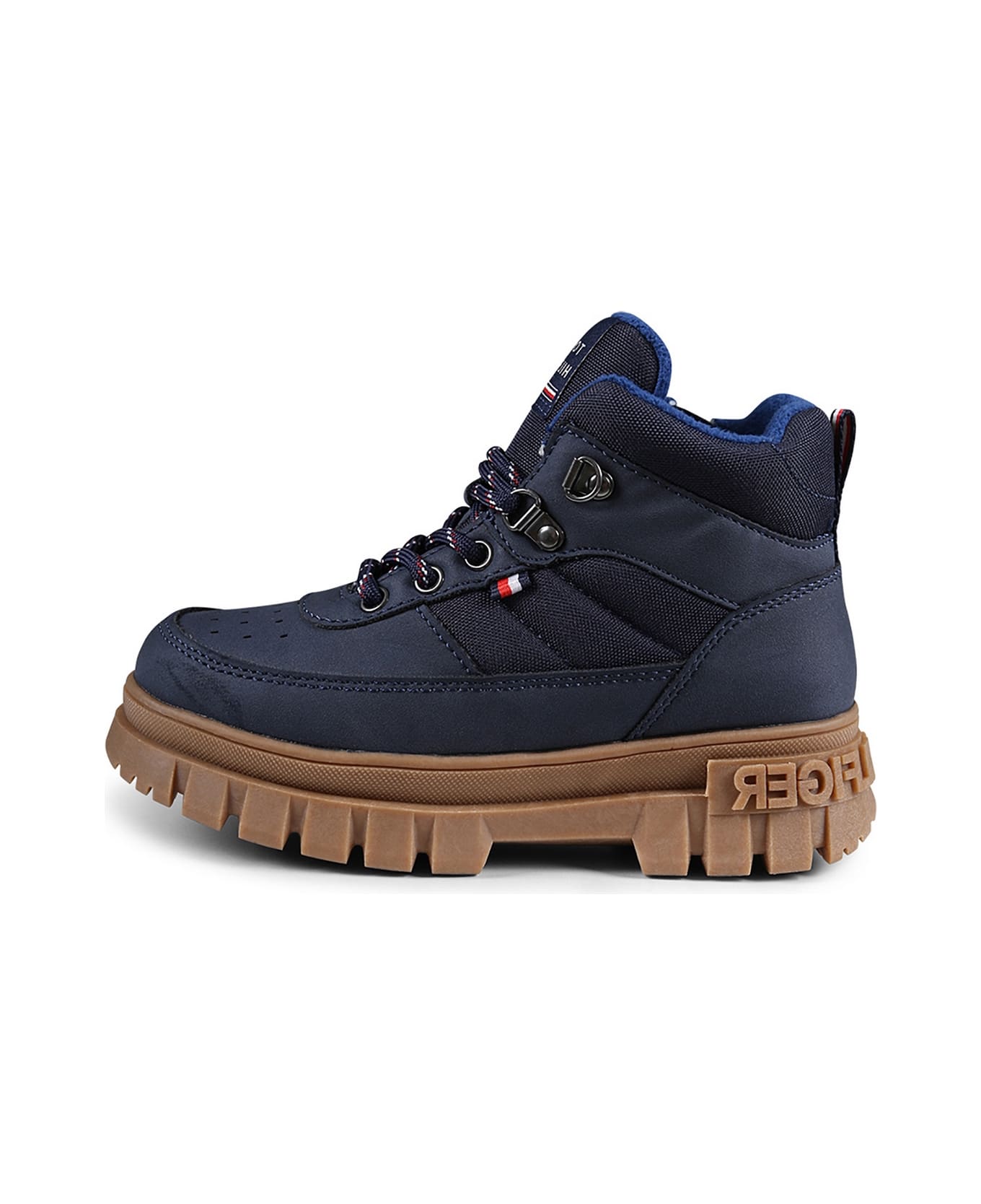 Tommy Hilfiger Blue Ankle Boots For Boy With Logo - Blue