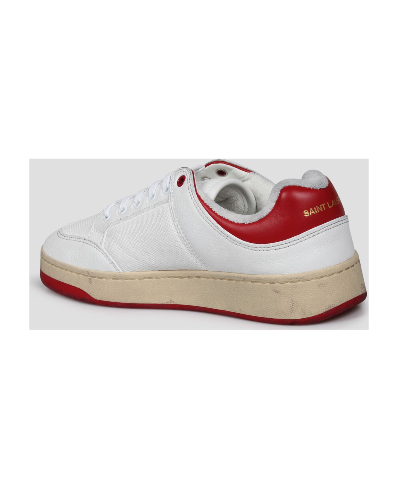 Saint Laurent Sl/61 Low-top Sneakers - White