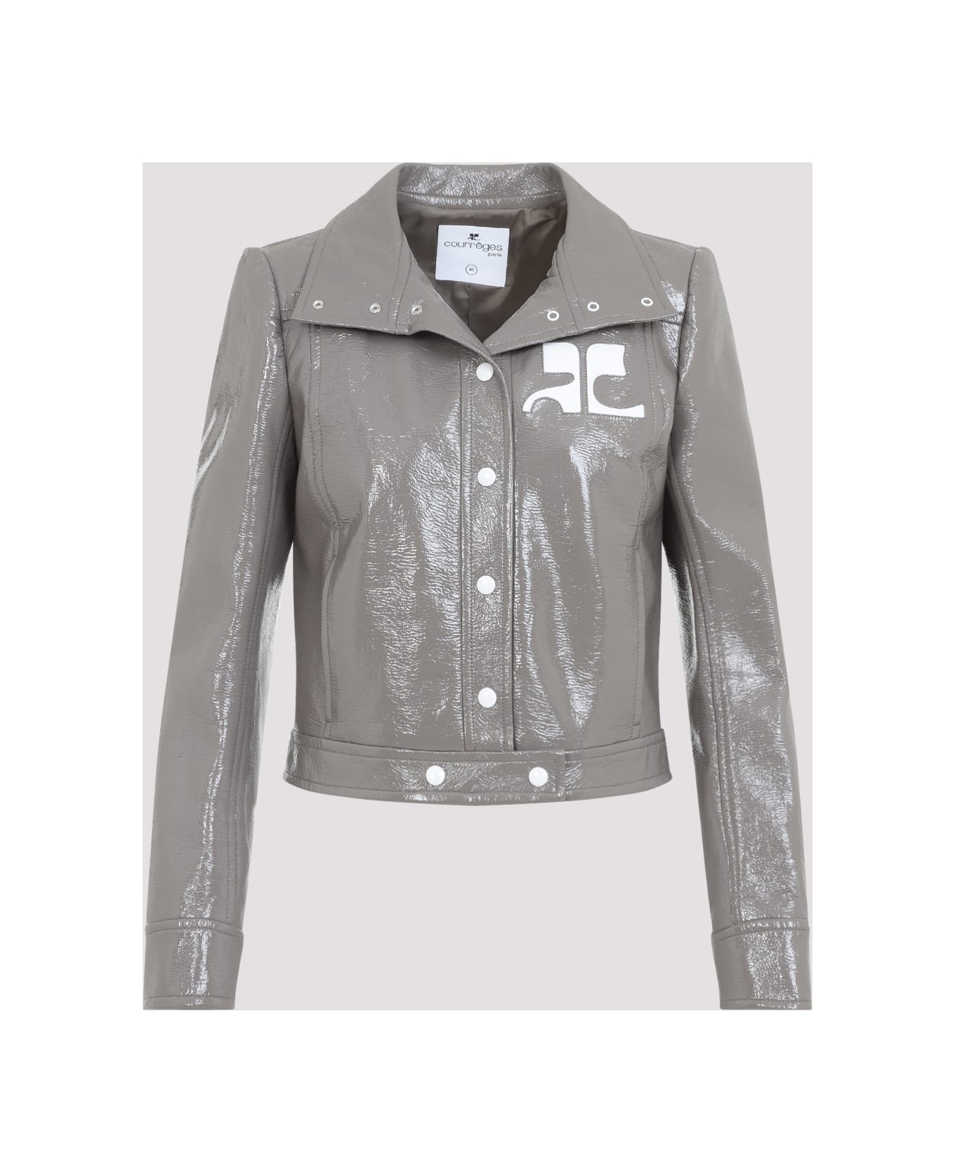Courrèges Vinyle Reedition Jacket - Light Mocha