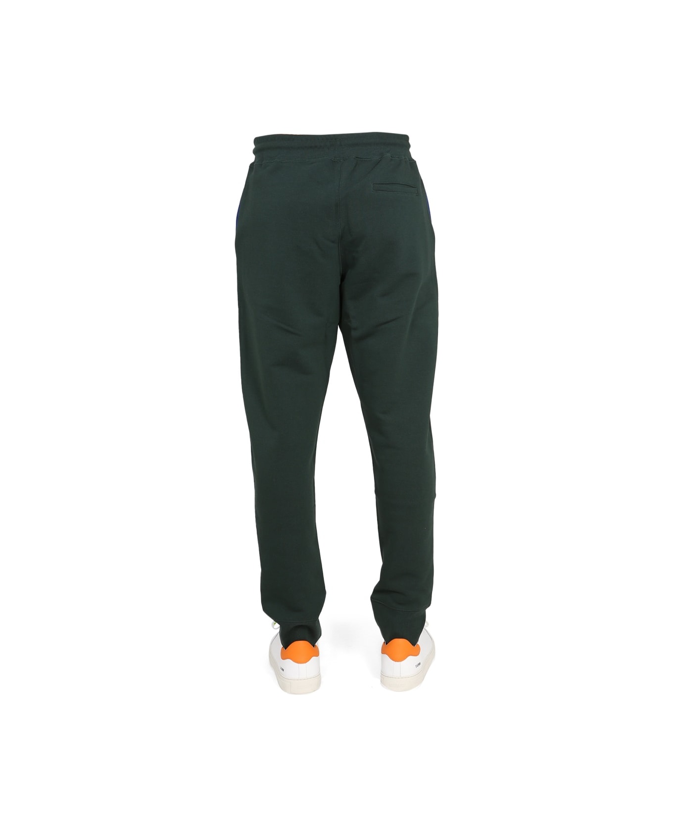 PS by Paul Smith Jogging Pants With "multicolor Zebra" Patch - GREEN ラウンジウェア