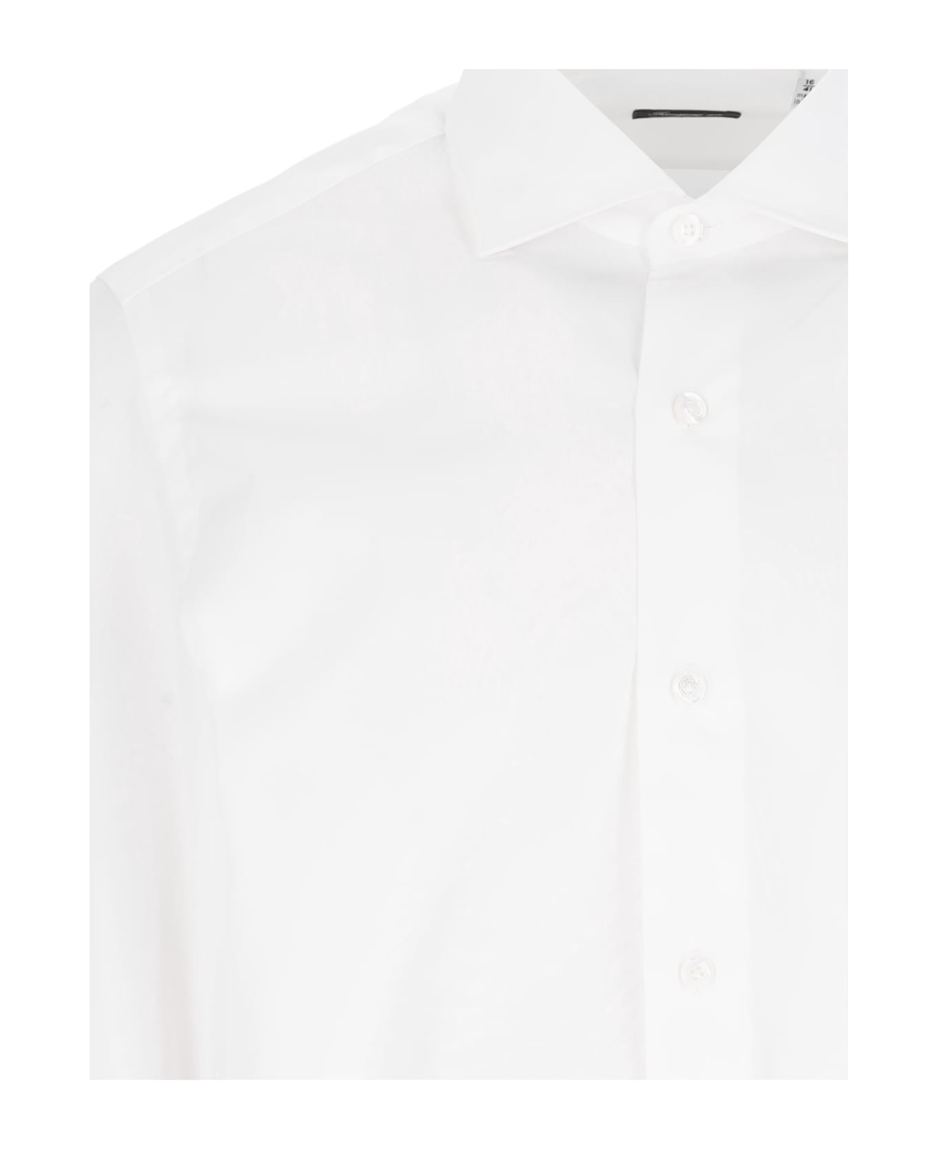 Finamore Classic Shirt - White