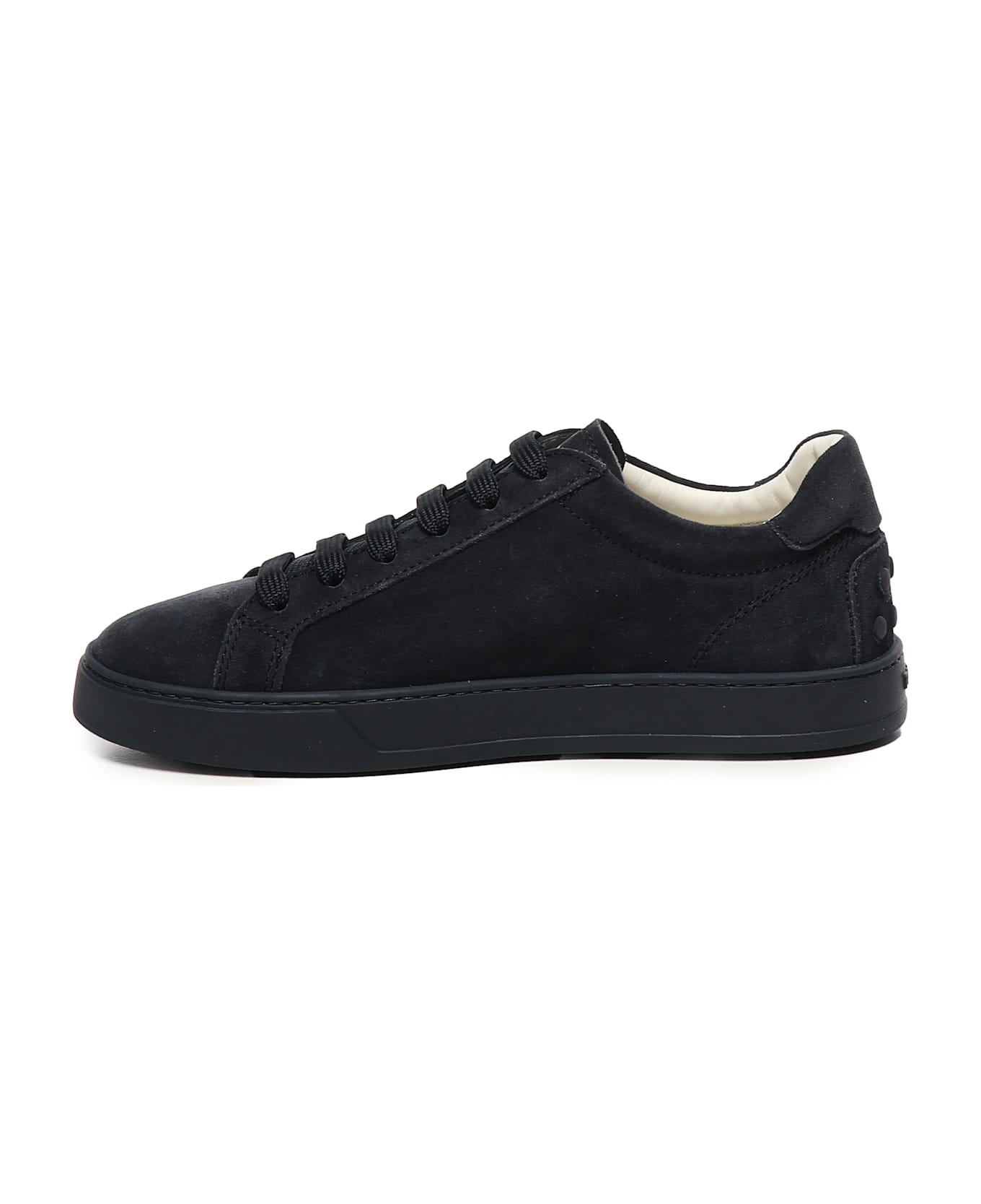 Tod's Sneakers In Suede - Black