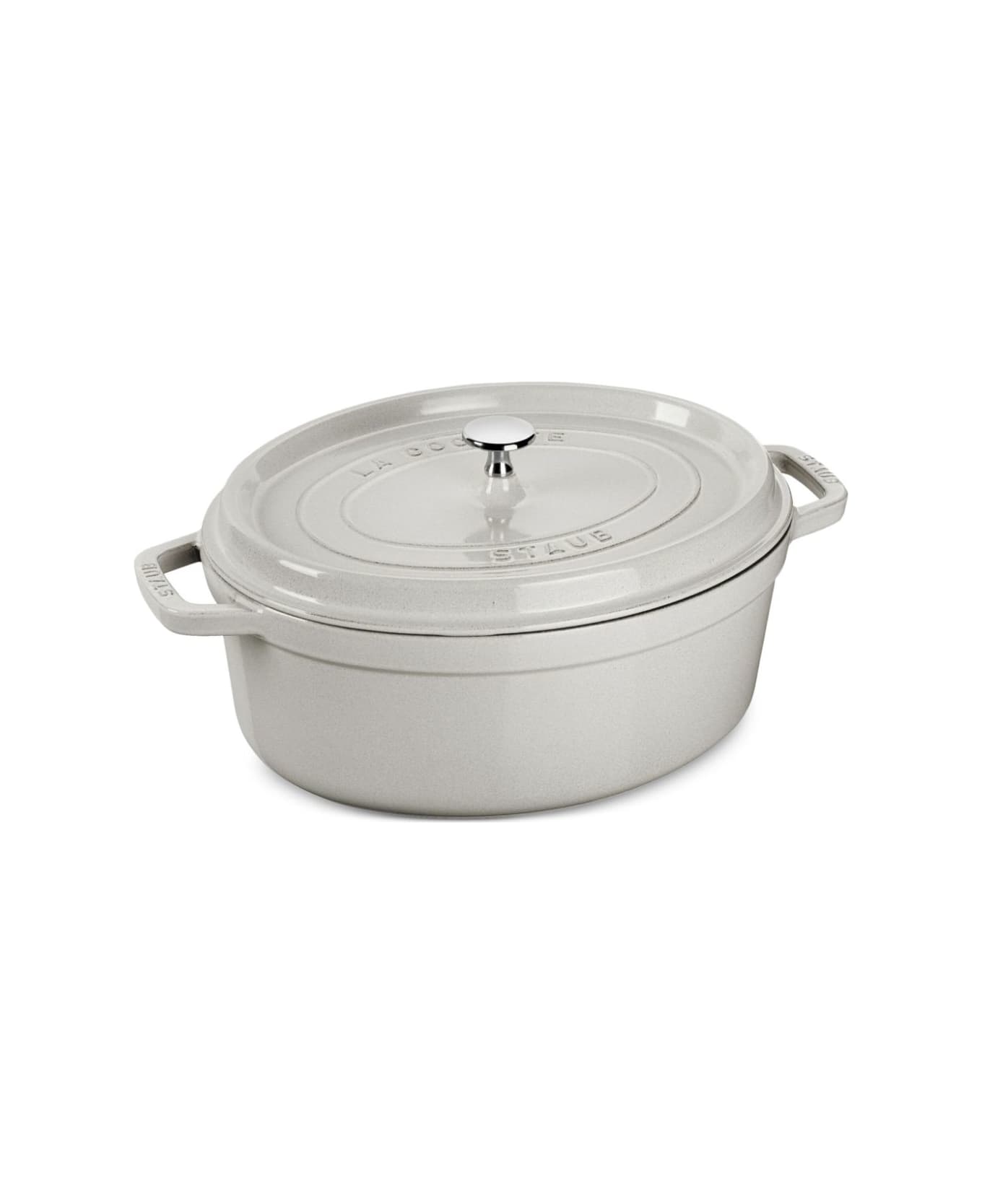 Staub Casseruola Ovale 31 Cm - Bianco