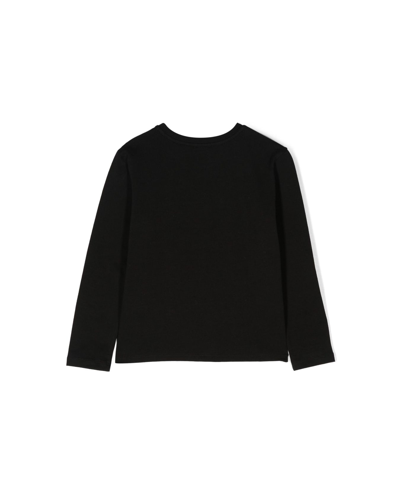 Givenchy T-shirt Nera In Jersey Di Cotone Bambina - Nero Tシャツ＆ポロシャツ