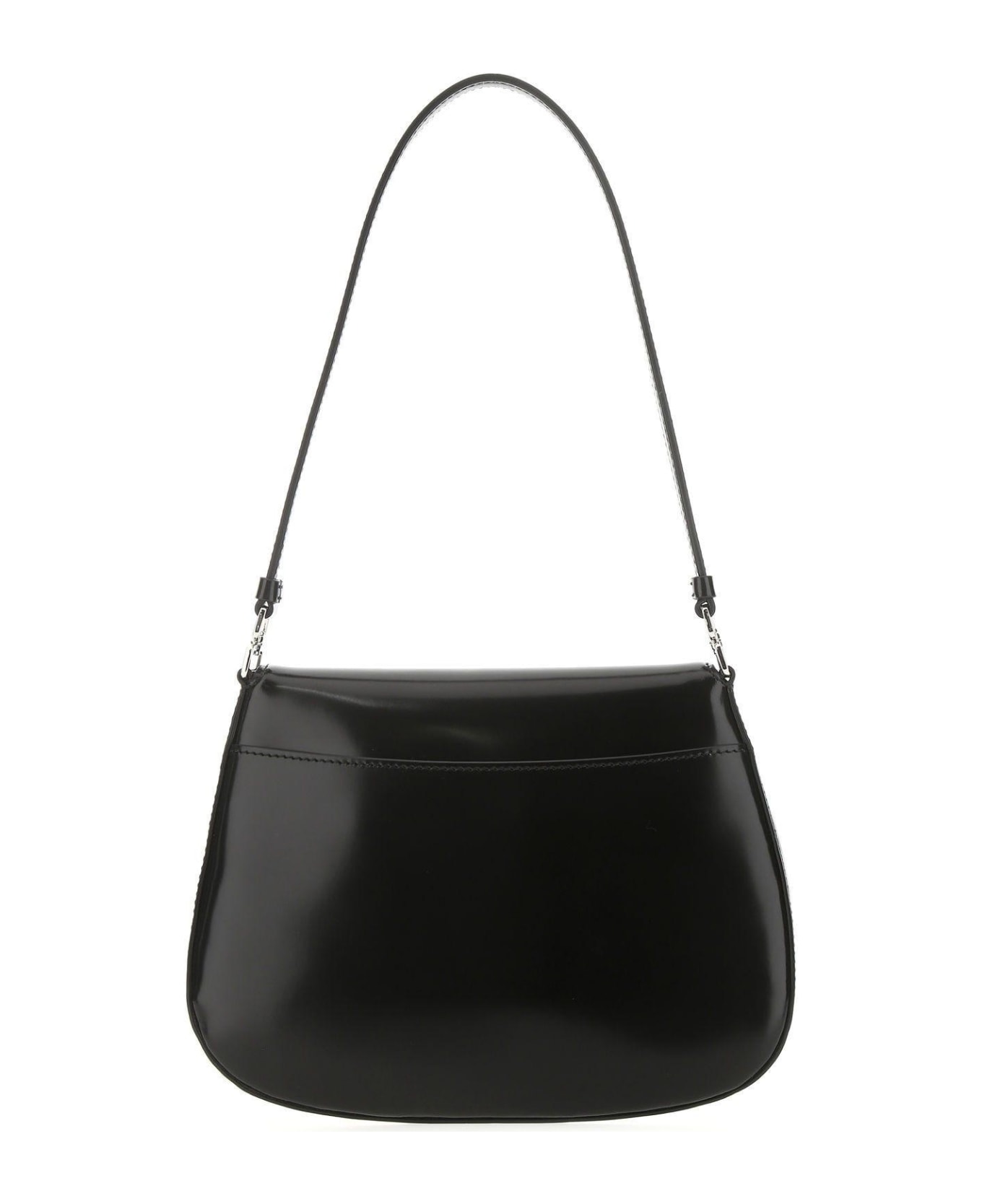 Prada Black Leather Cleo Shoulder Bag - NERO