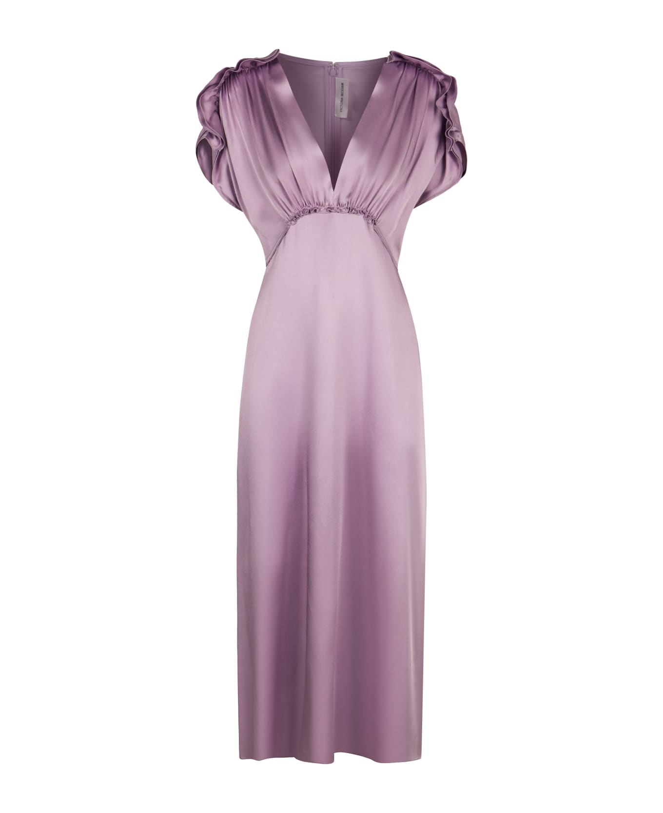 Victoria Beckham Satin Dress - Lilac