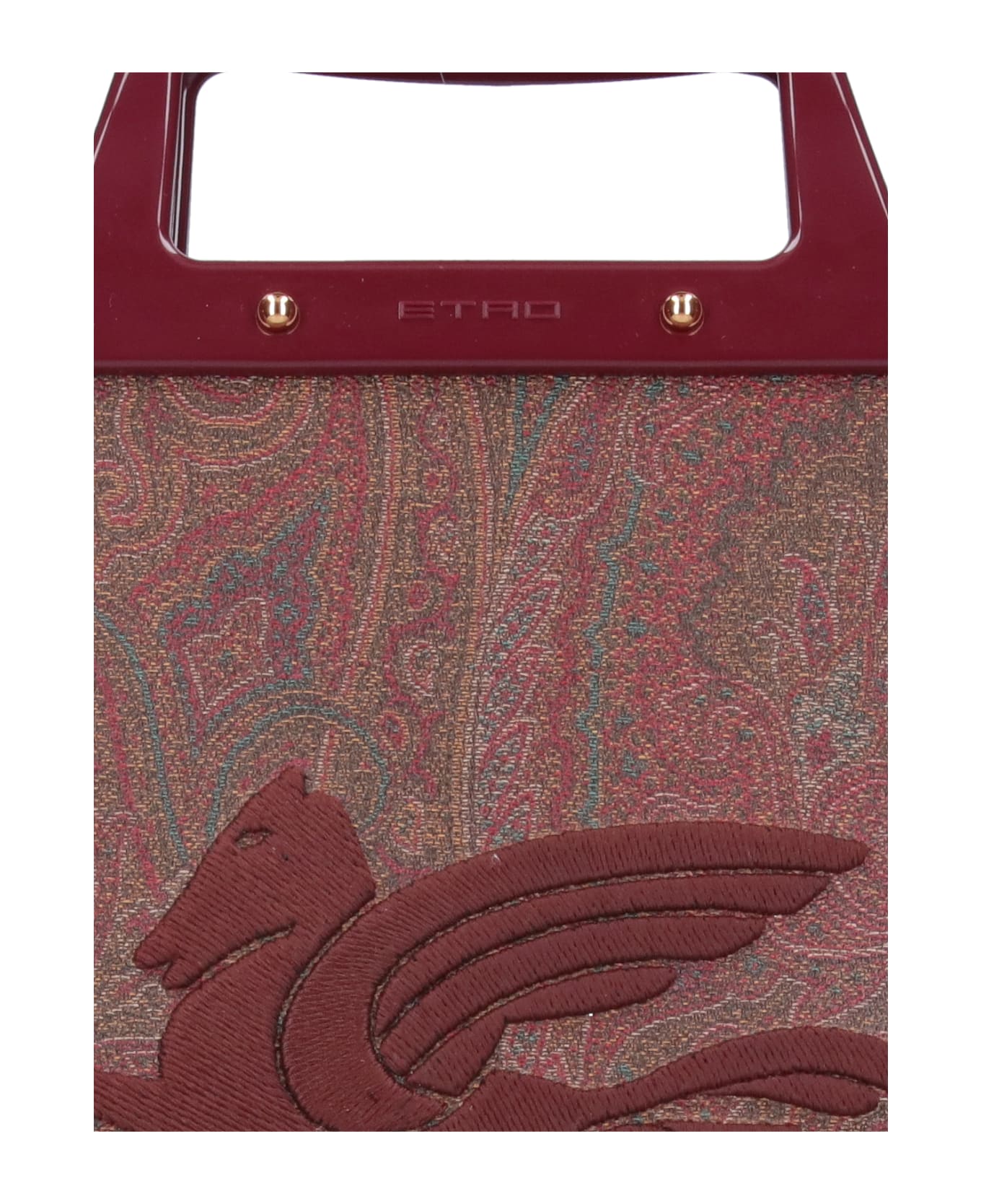 Etro Medium Bag "shopping Love Trotter" - Red