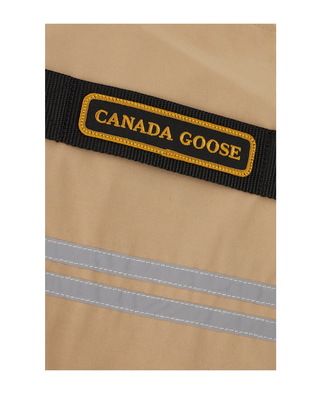 Canada Goose Beige Polyester Blend Canmore Sleeveless Jacket - DESERT SAND