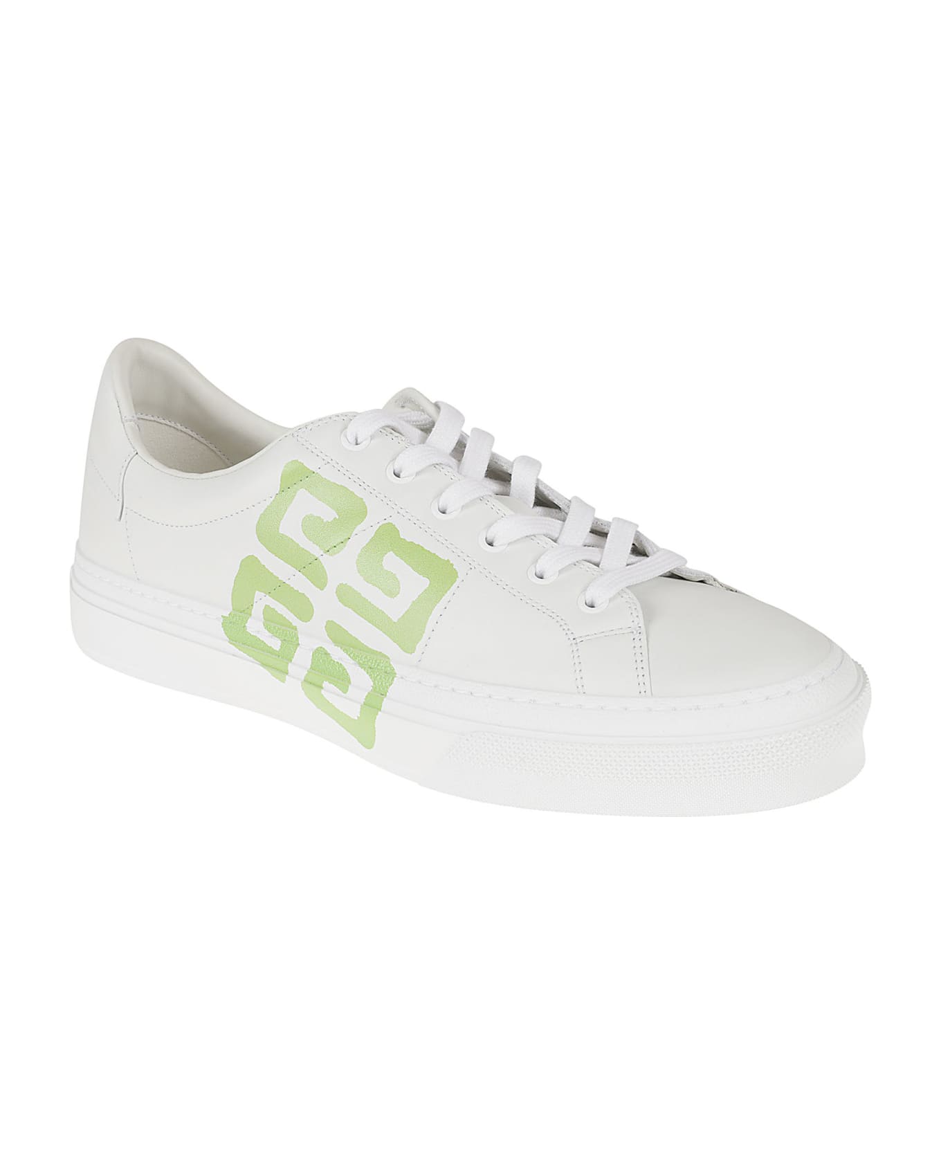 Givenchy City Sport Sneakers - White/Green