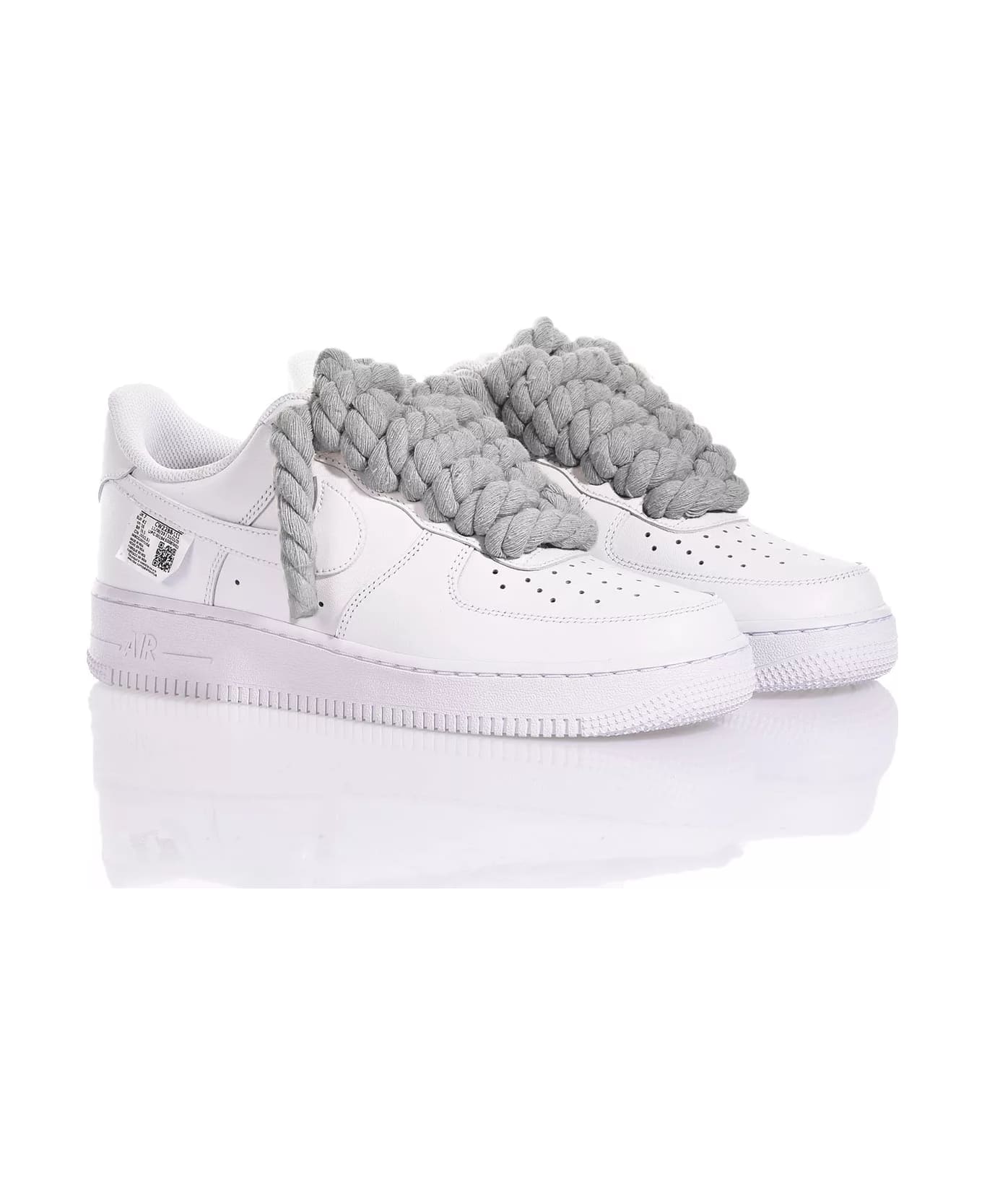 Mimanera Nike Air Force 1 Boom Laces Grey