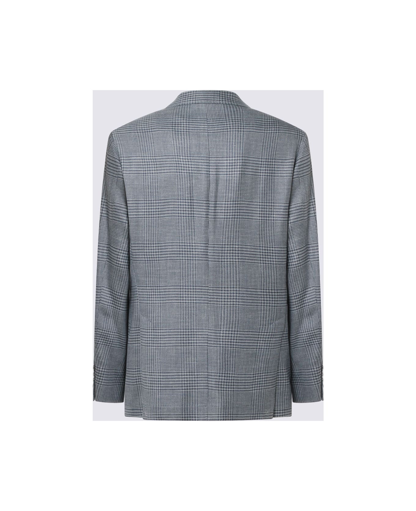 Brunello Cucinelli Grey Wool Blazer - Grey