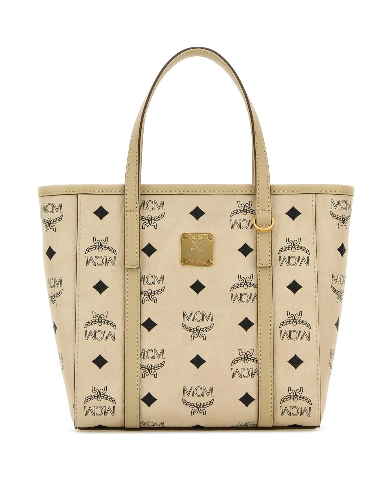 MCM Printed Canvas Mini Tony Handbag - I8