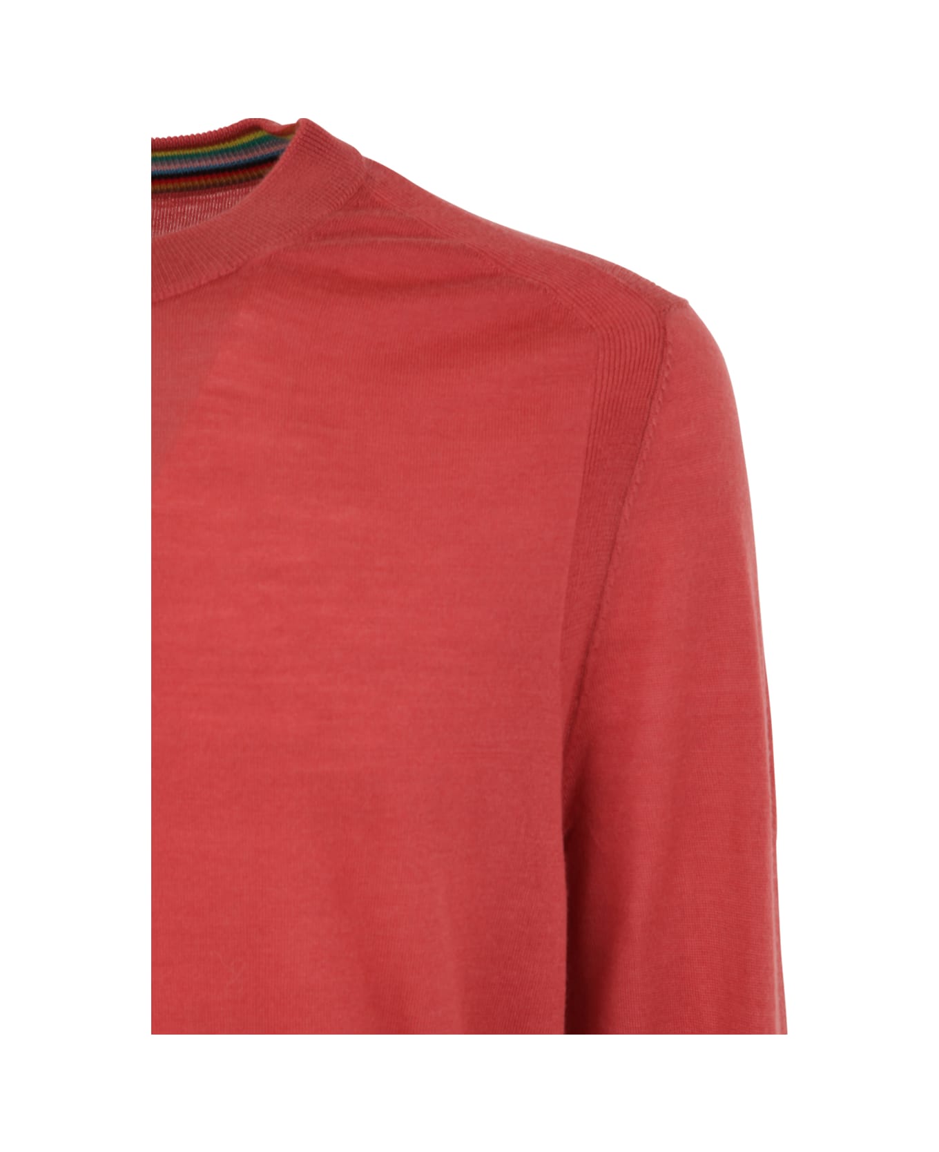 Paul Smith Mens Sweater Crew Neck - Reds