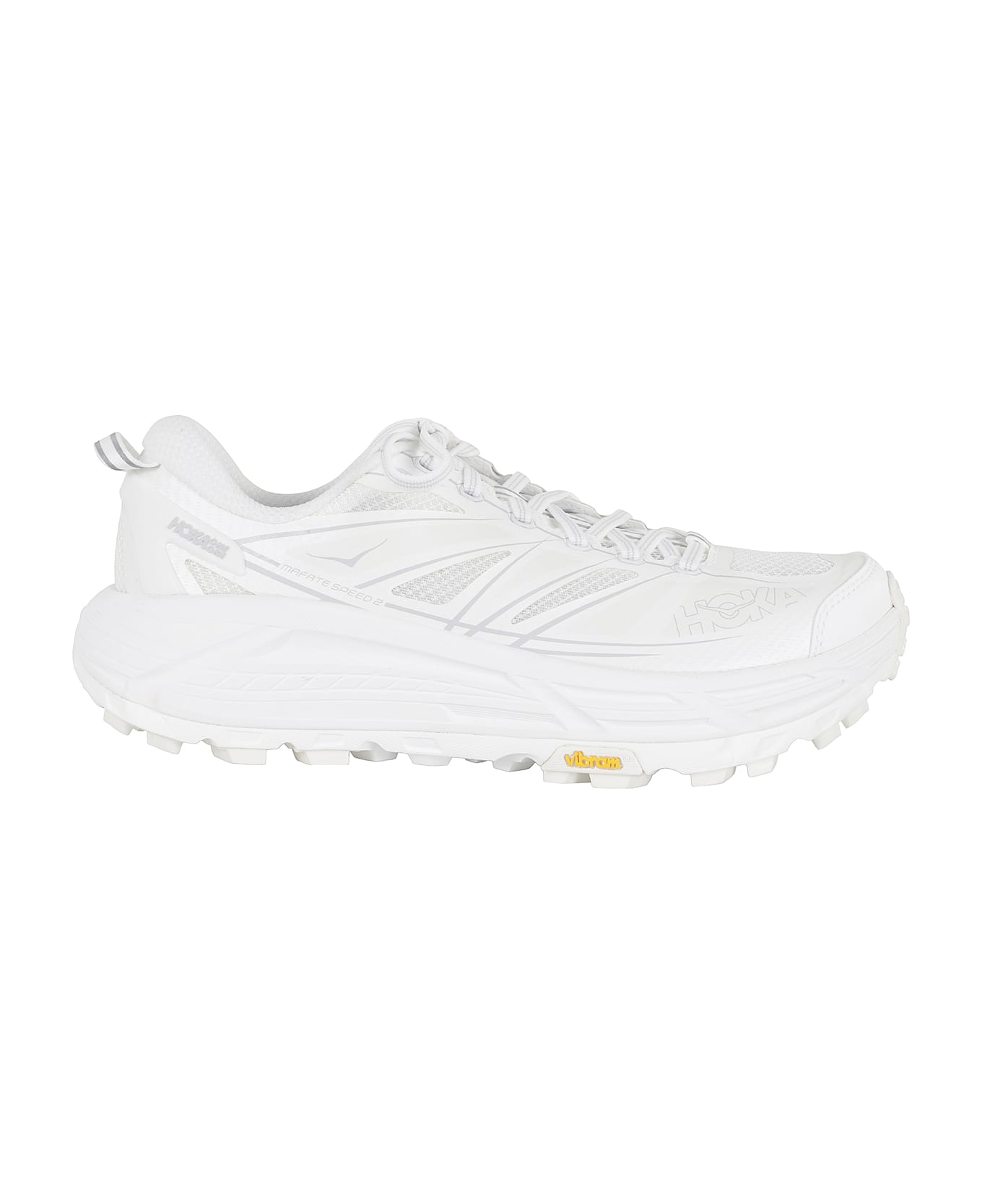Hoka U Mafate Speed 2 - White Lunar Rock