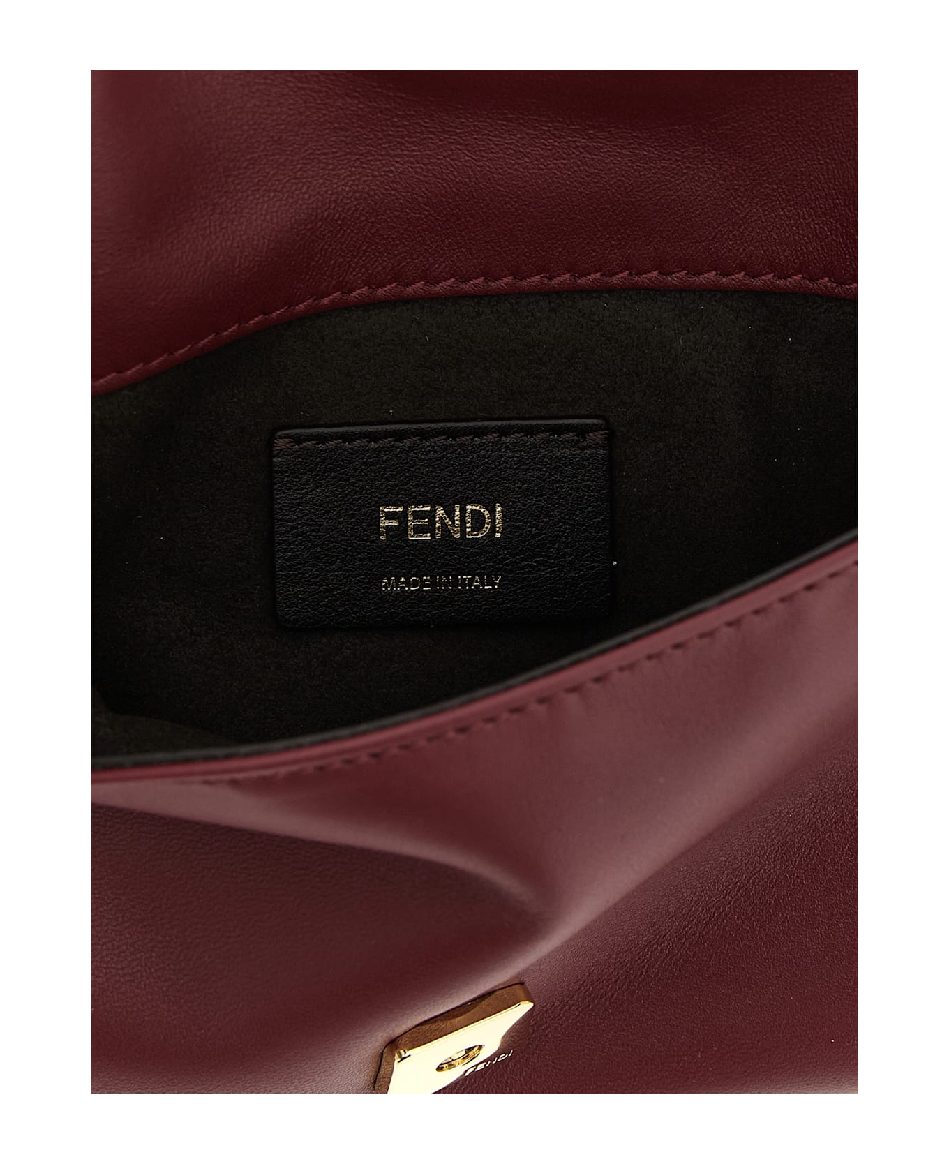 Fendi 'mamma Baguette' Pouch - Bordeaux