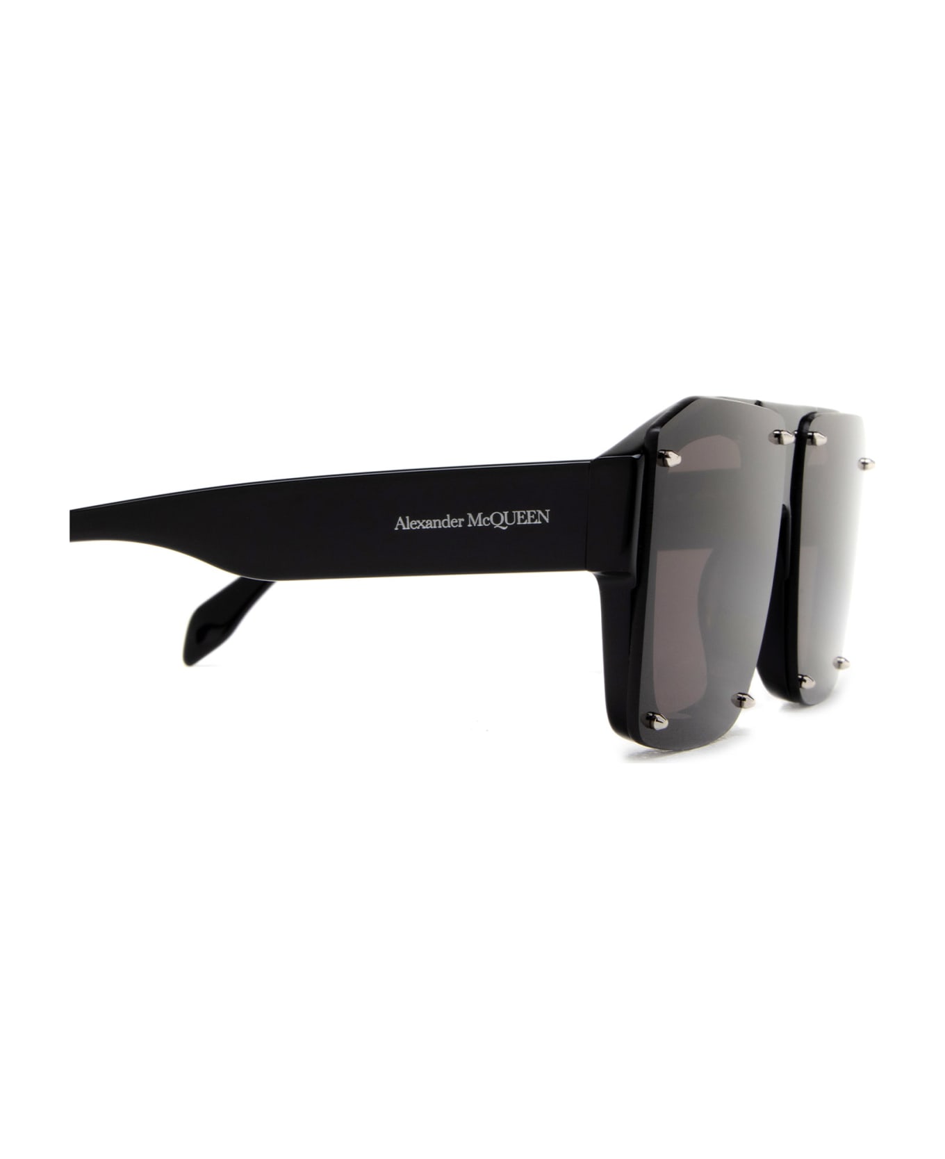 Alexander McQueen Eyewear Am0335s Black Sunglasses - Black