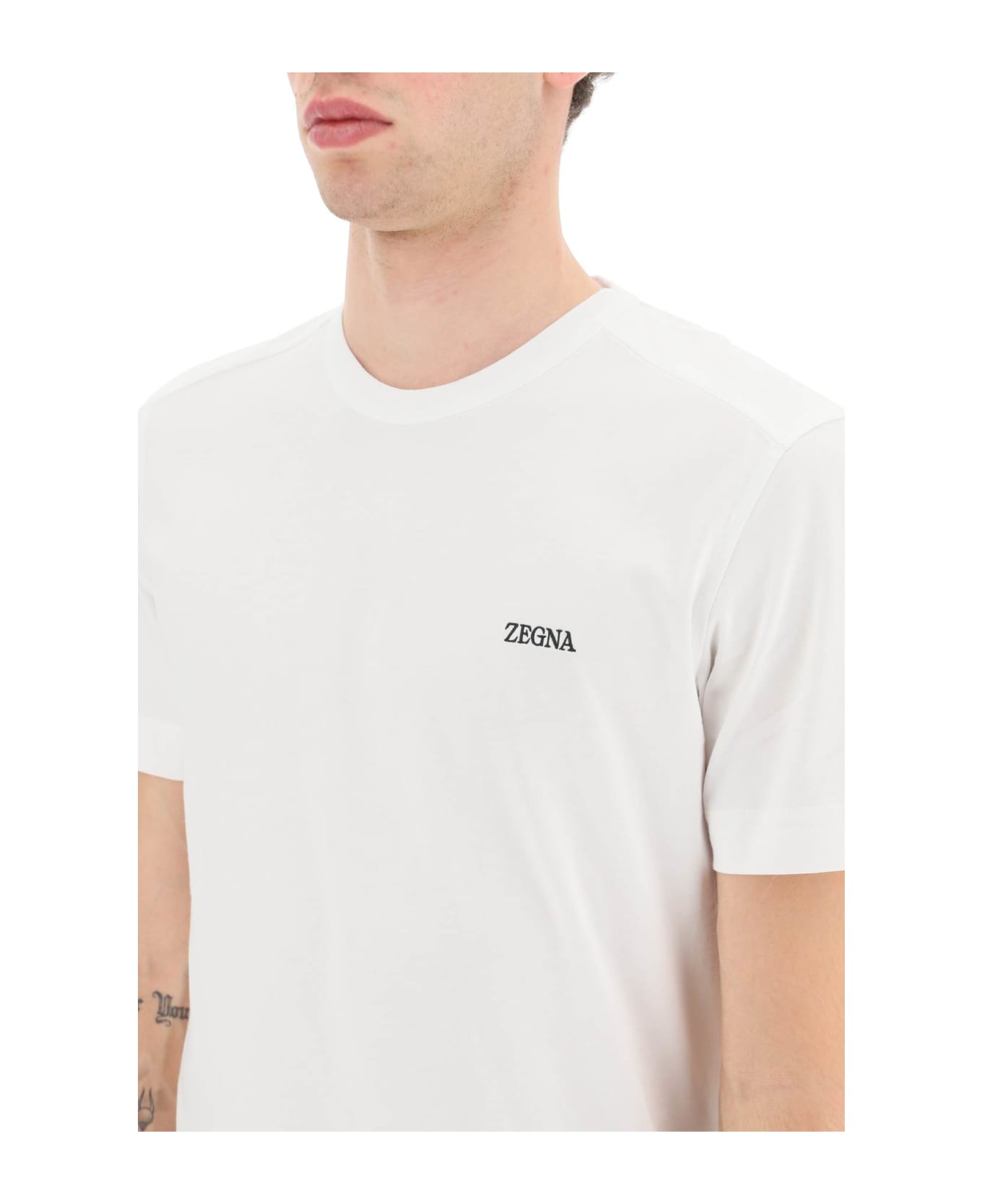 Zegna Logo T-shirt - Multicolor
