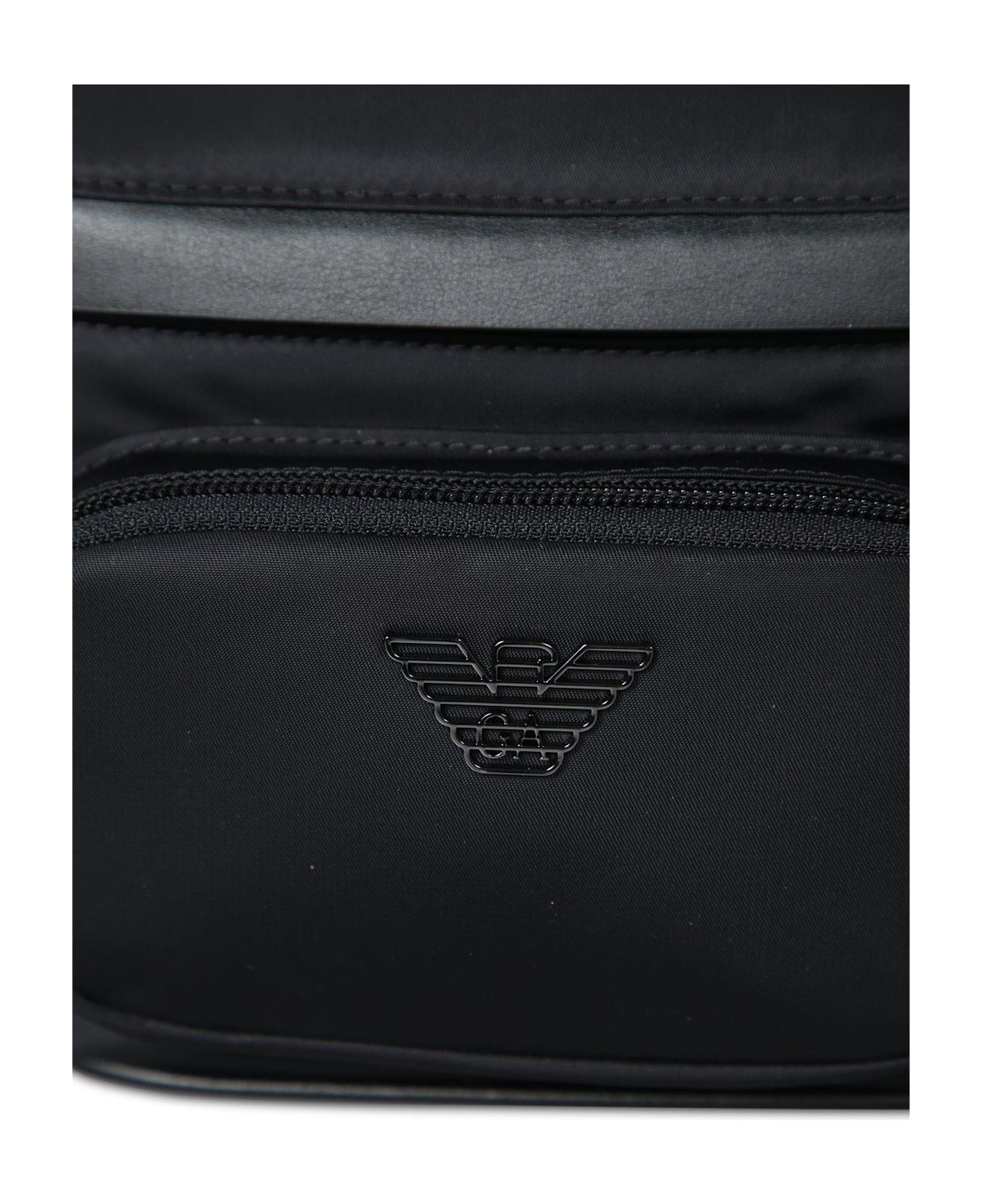Emporio Armani Asv Belt Bag - Black