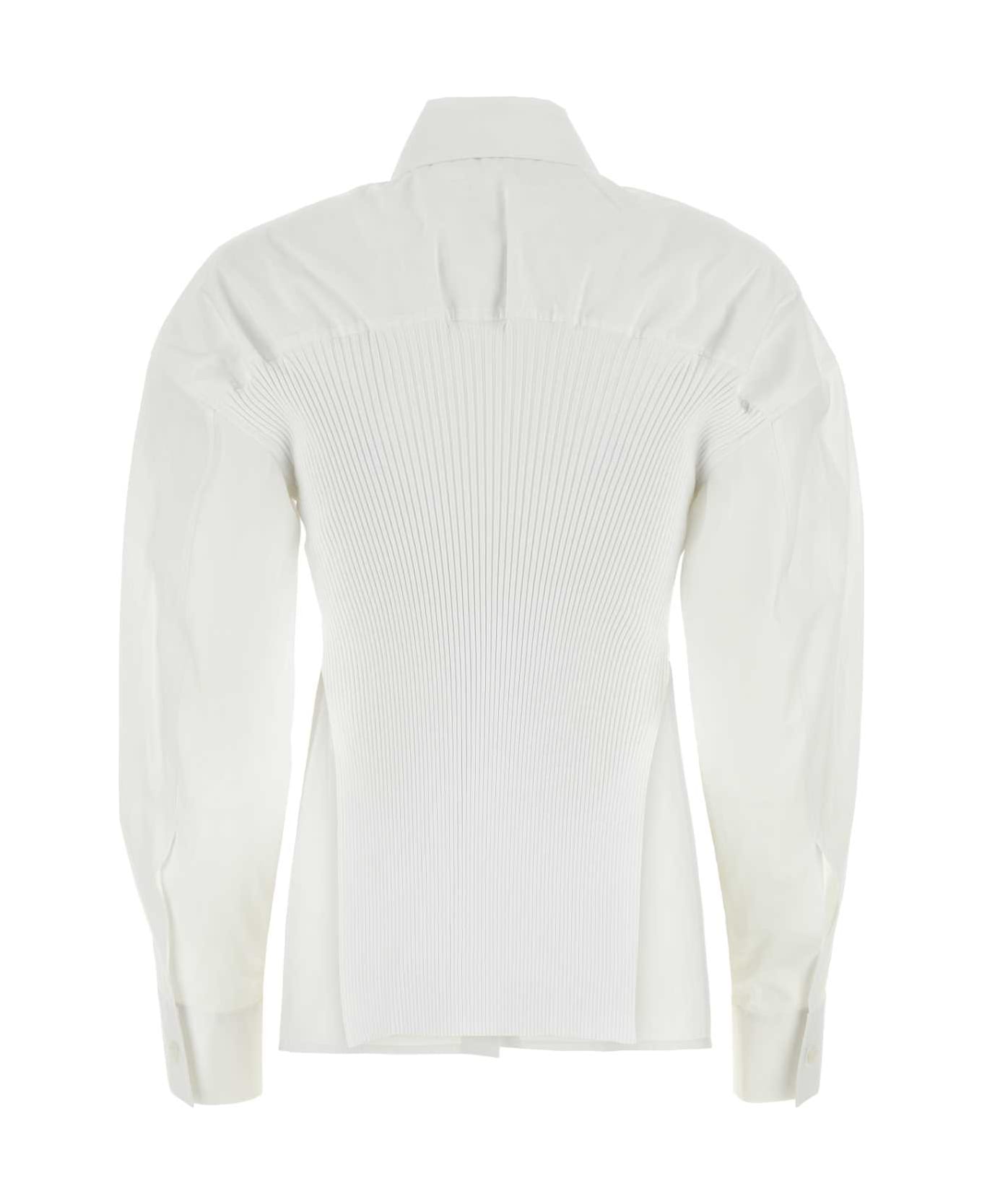 Alexander Wang White Poplin Shirt - White シャツ