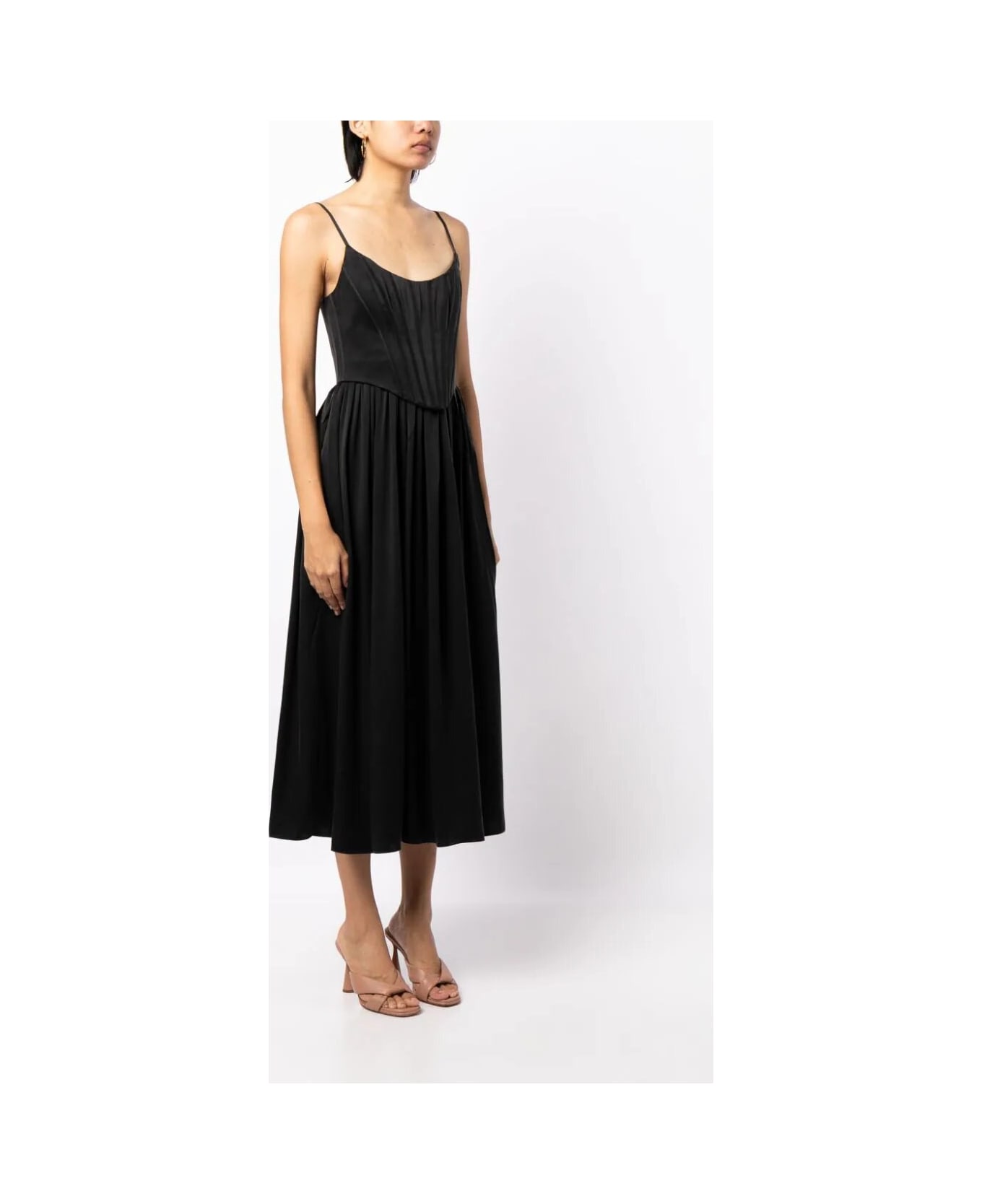 Zimmermann Silk Corset Dress - Blk Black ワンピース＆ドレス