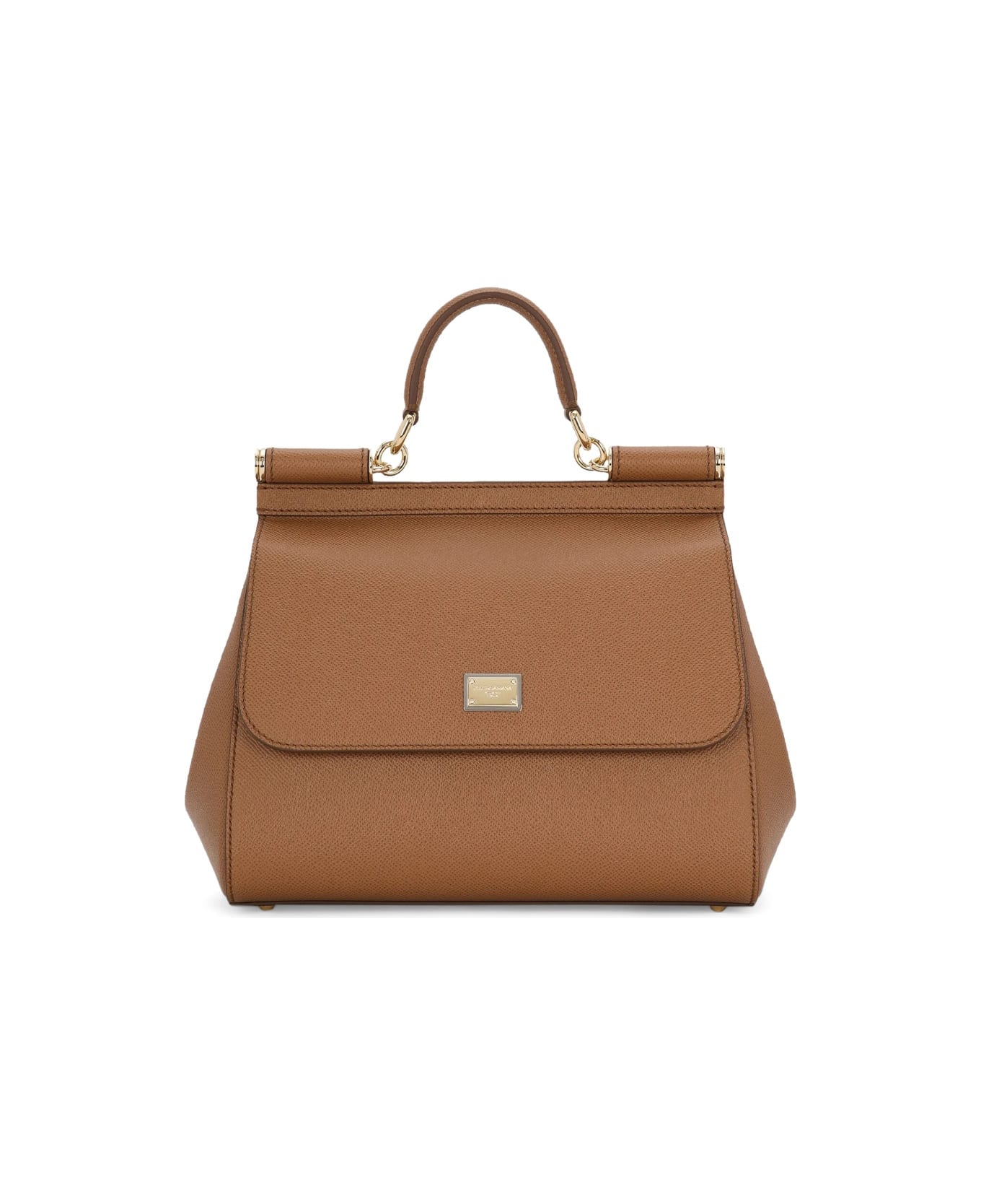 Dolce & Gabbana Borsa A Mano "sicily" Large - BEIGE