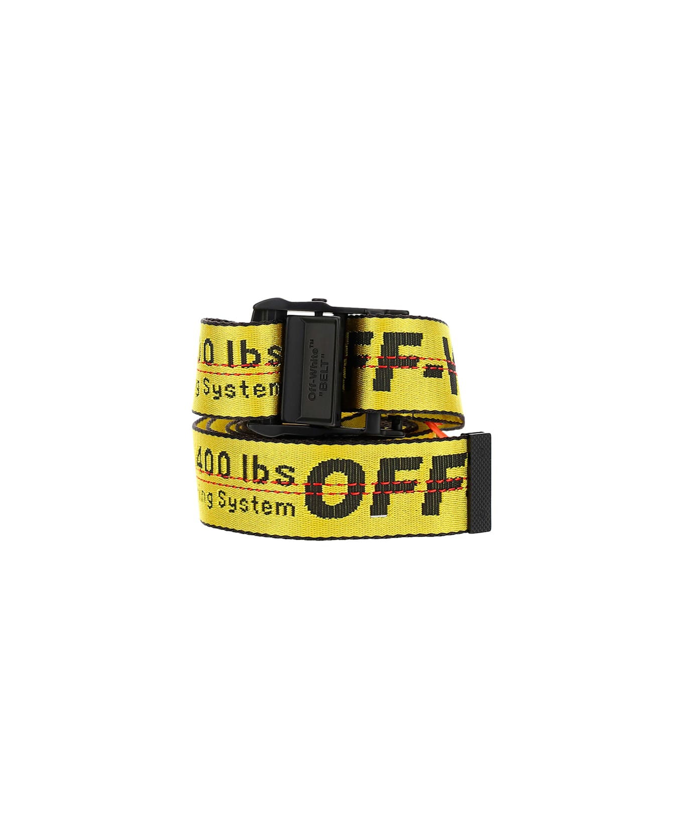 Off-White Off White Industrial Belt - Yellow black