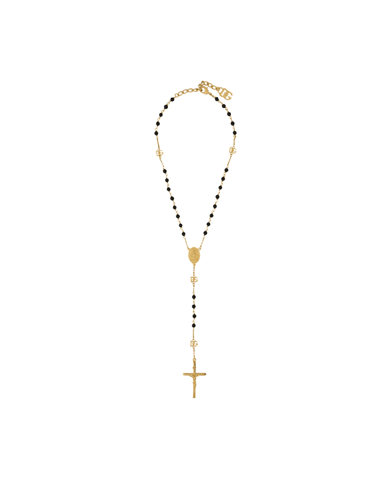 Dolce 
Gabbana Rosary Style Necklace - GOLD